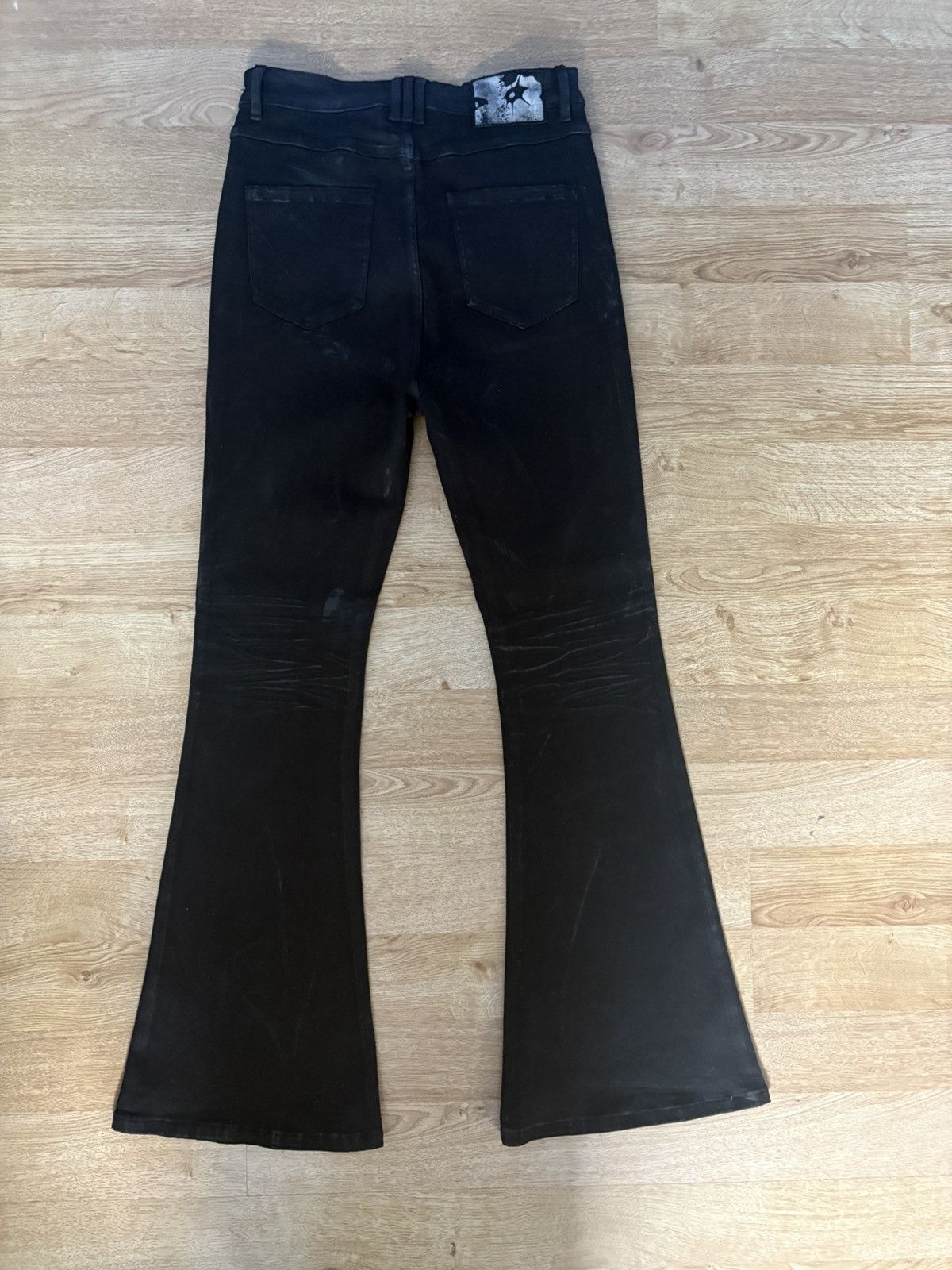Other Witness Valley Oil Spill Flared Denim Size US 32 / EU 48 - 2 Thumbnail