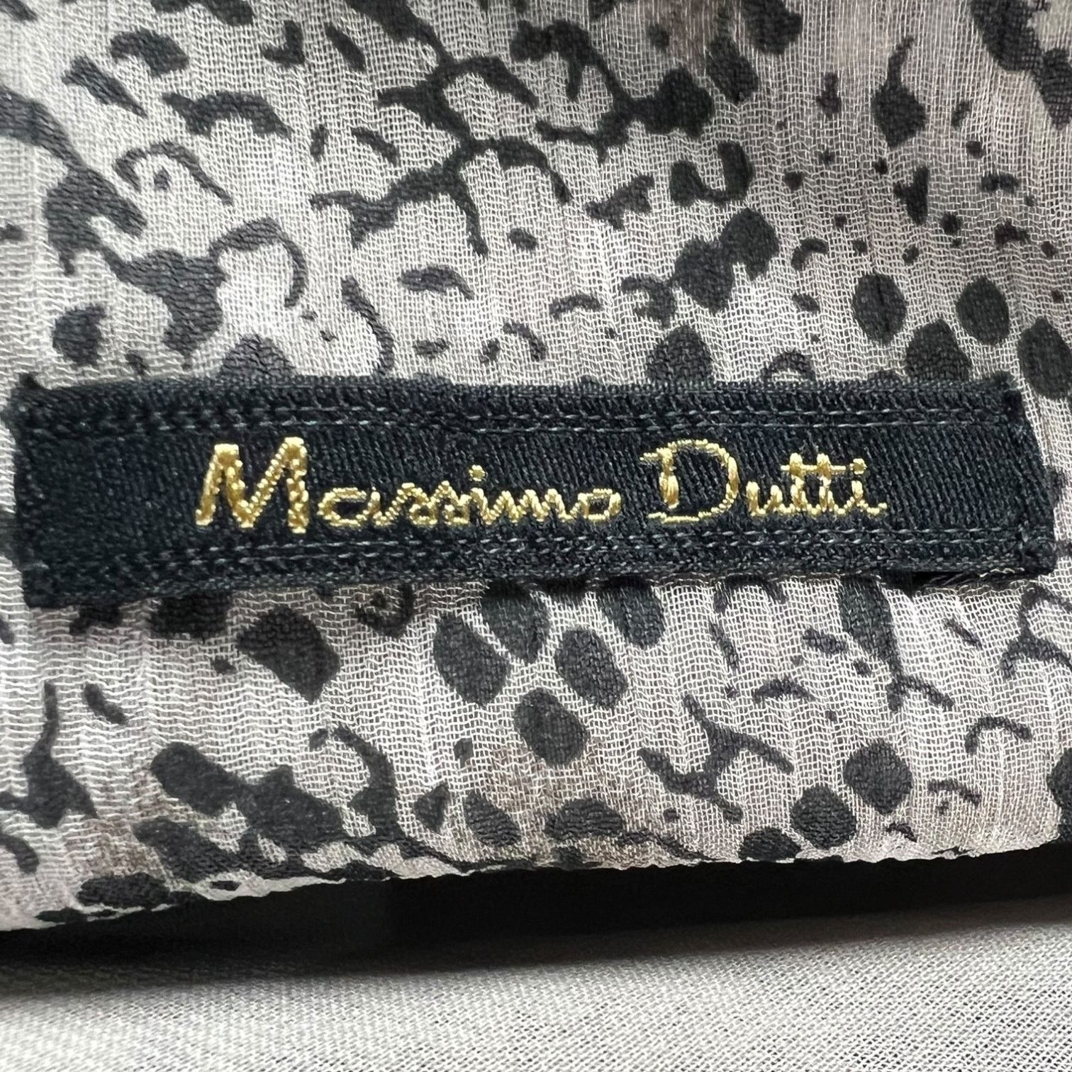 Massimo Dutti Massimo Dutti Python Print Ruffled Skirt - SIze EU 40 / US 9 Size 30" / US 8 / IT 44 - 4 Thumbnail