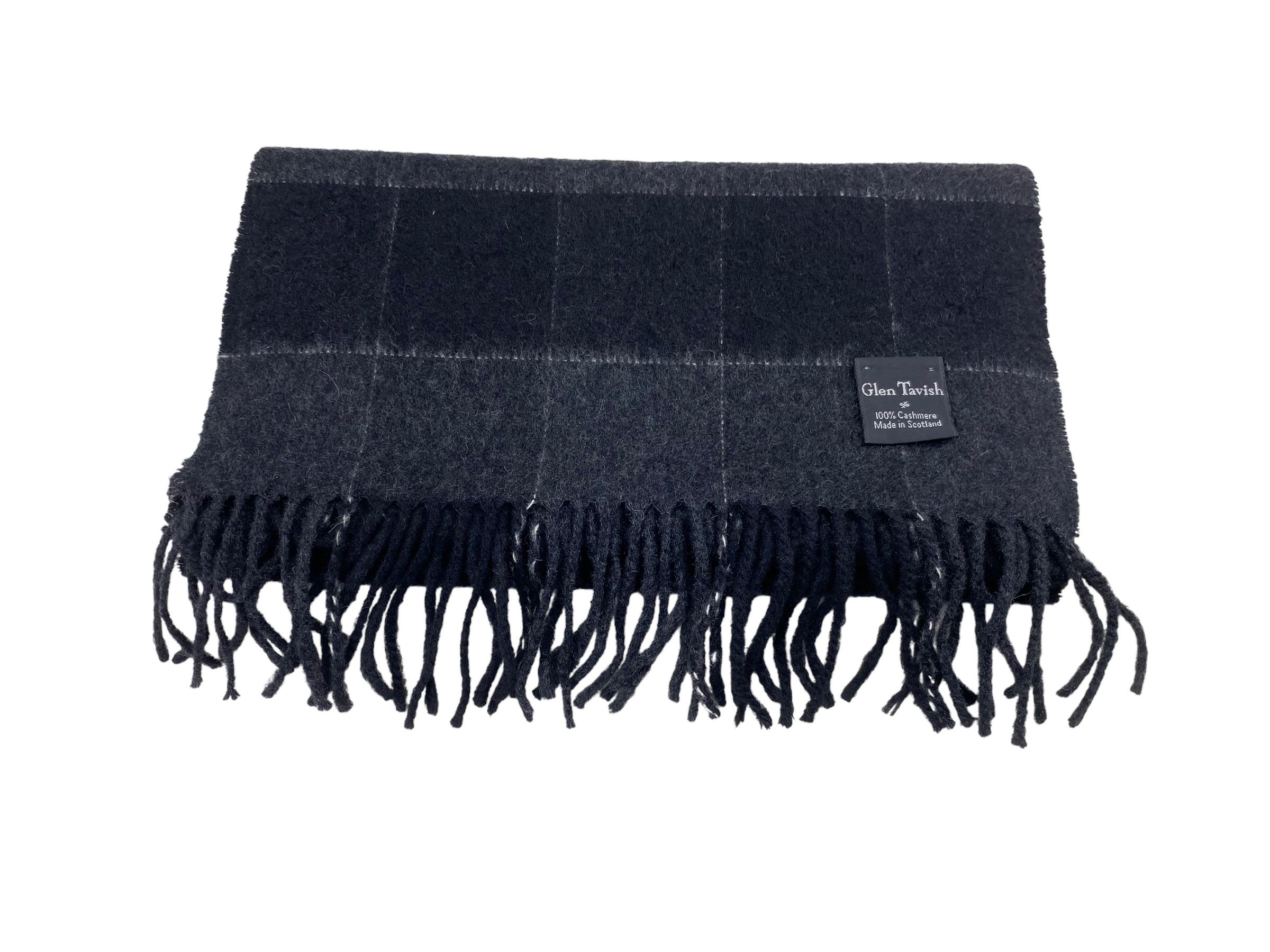 Vintage Vintage Glen Tarvish Cashmere Scarf Checkered Plaid 70s Size ONE SIZE - 5 Thumbnail