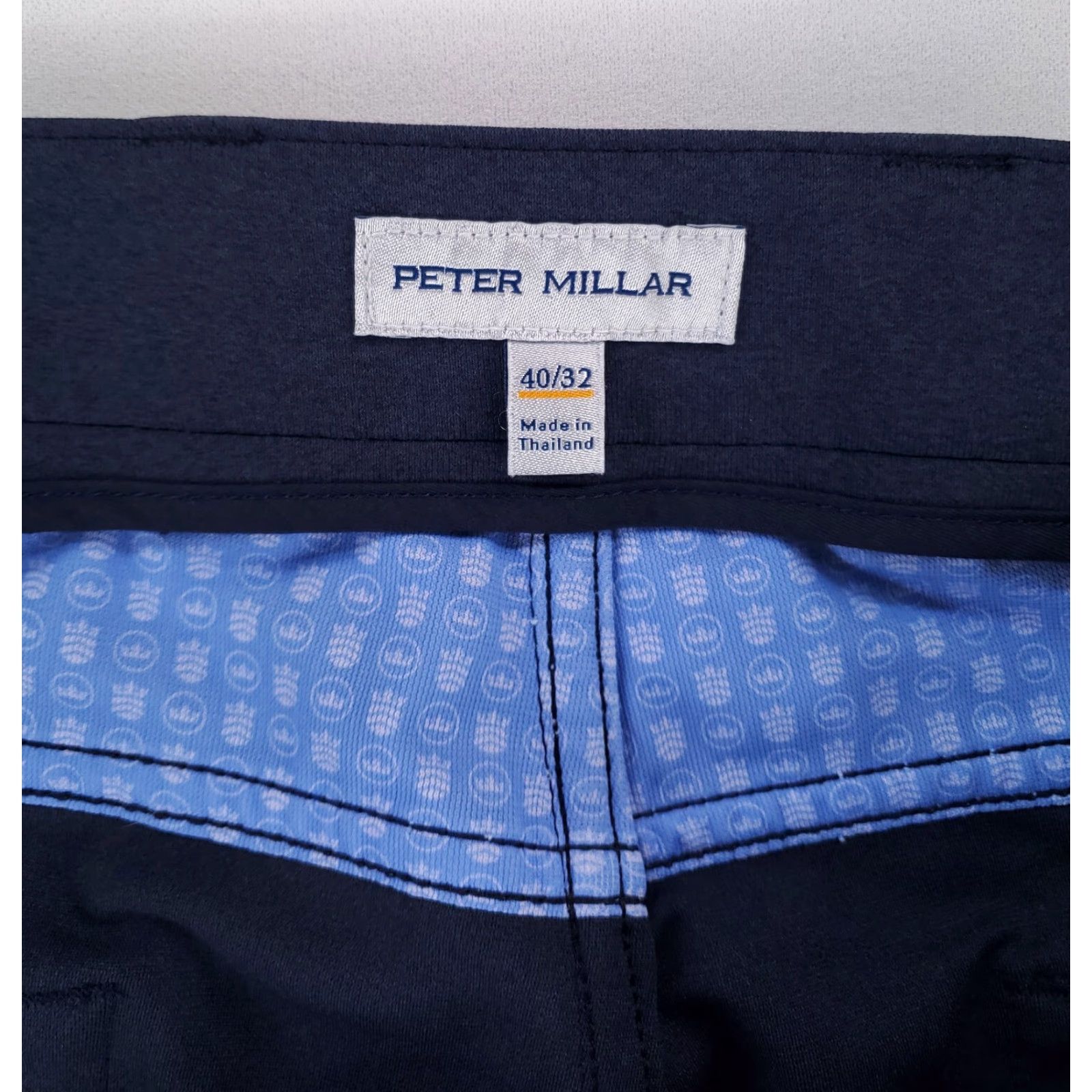 Peter Millar Peter Millar EB50 Performance Golf Pants Navy Blue Mens 42 X 31 Inseam 31 Chino Size US 42 / EU 58 - 3 Thumbnail