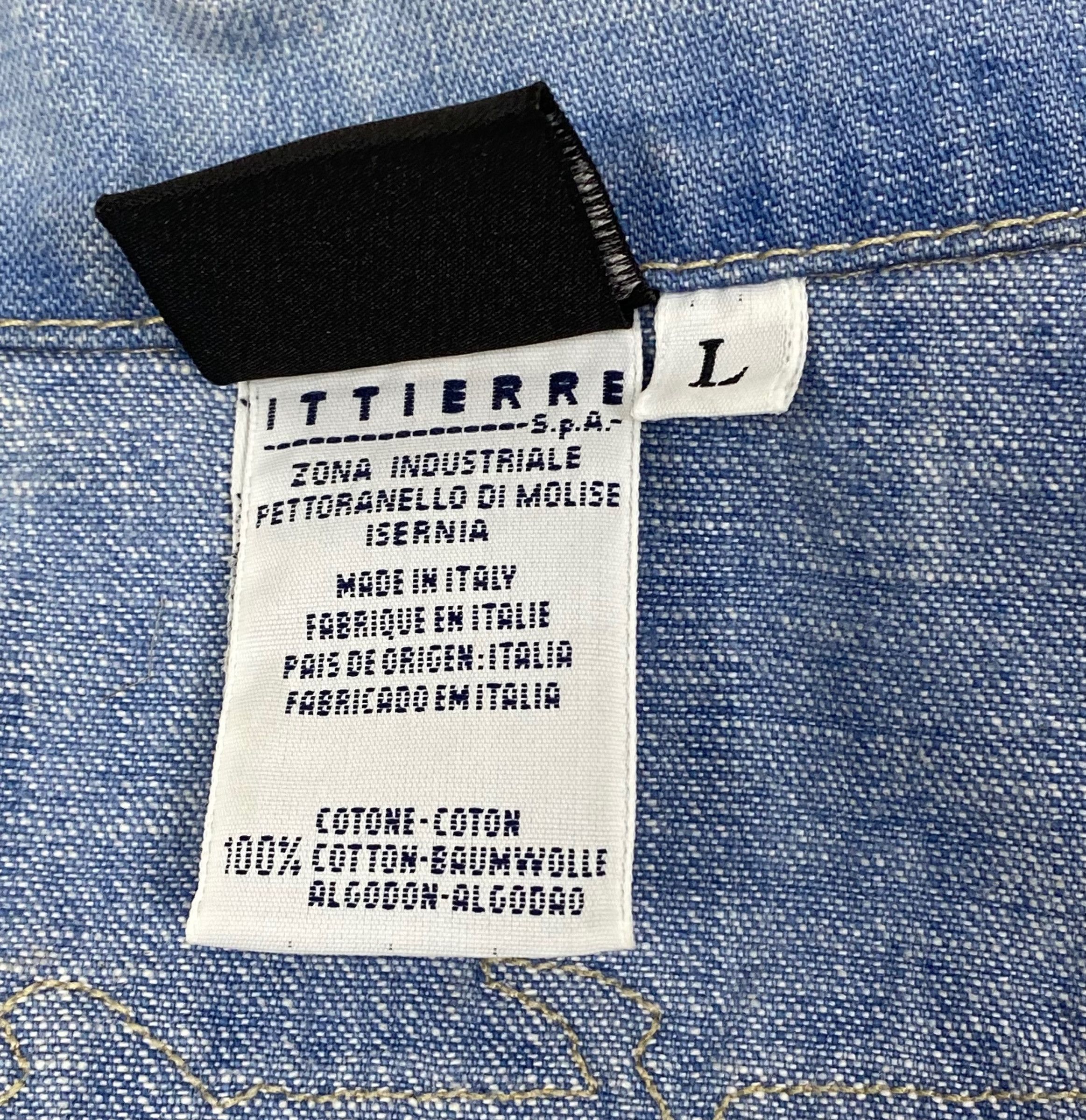 Versace Jeans Couture versace jeans couture denim patchwork jacket womens size L Size L / US 10 / IT 46 - 13 Thumbnail