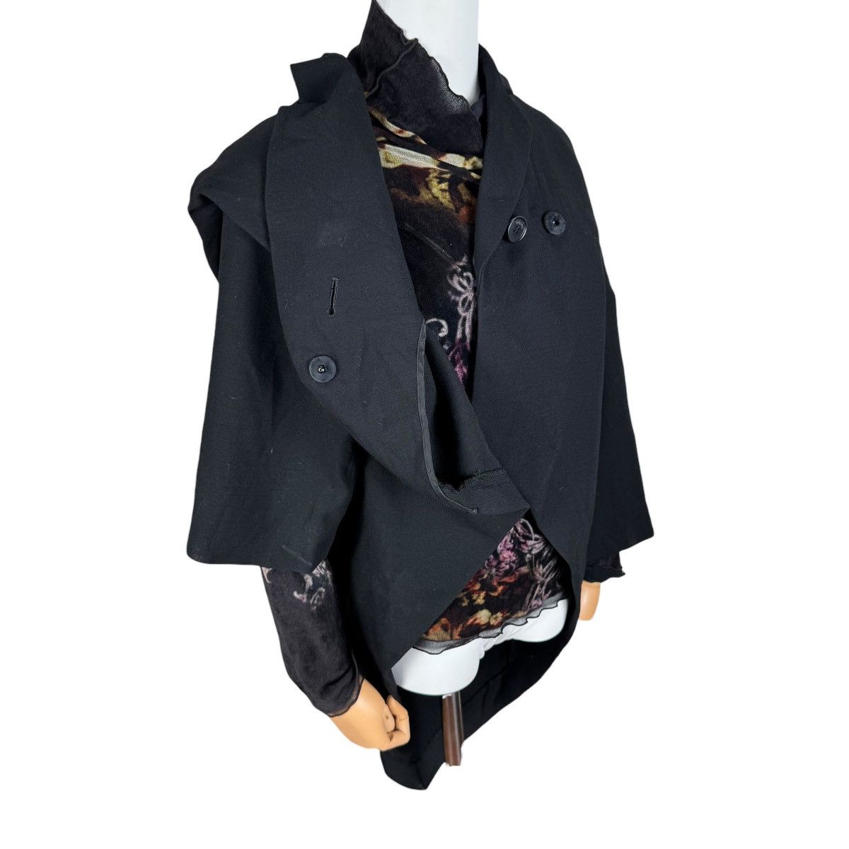 Japanese Brand 🌟ENFOLD JAPAN SAMPLE ASYMMETRIC FW2019 JACKET Size S / US 4 / IT 40 - 3 Thumbnail