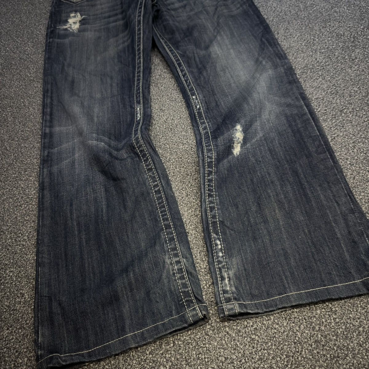 If Six Was Nine Archives ‼️ y2k Seditionaries Mek Denim Distressed HG Style Size US 34 / EU 50 - 7 Thumbnail