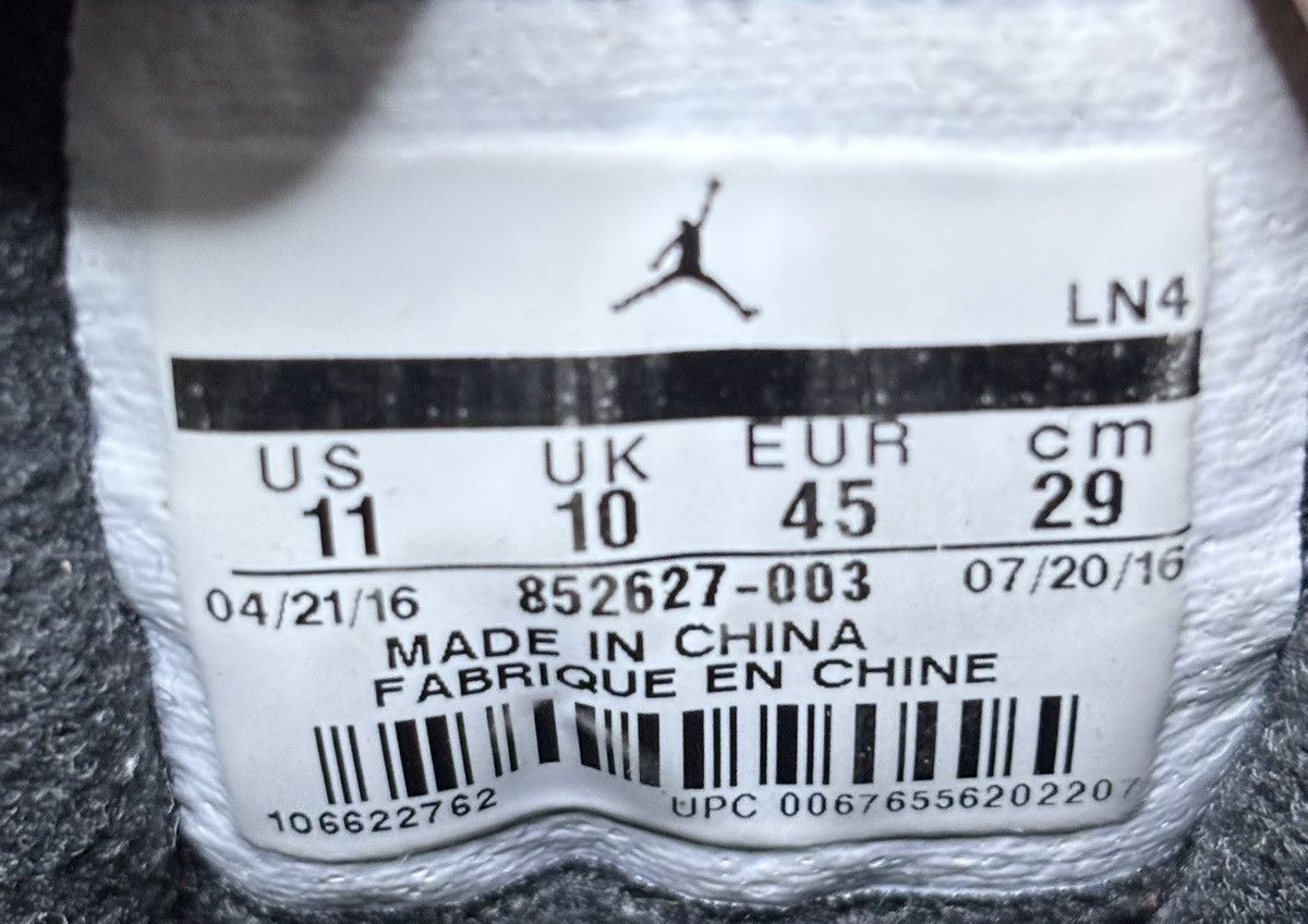 Jordan Brand Air Jordan 12 Retro Wool Size 11 Size US 11 / EU 44 - 7 Thumbnail