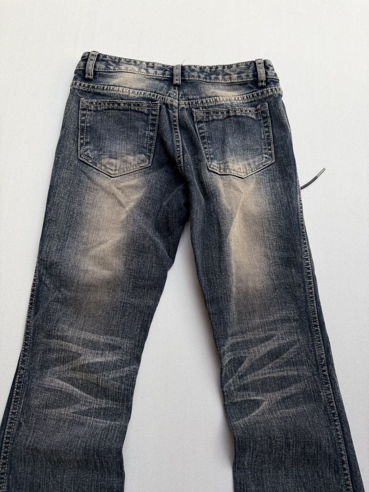 Japanese Brand EGOIST lace up flare jeans Size US 26 / EU 42 - 5 Thumbnail
