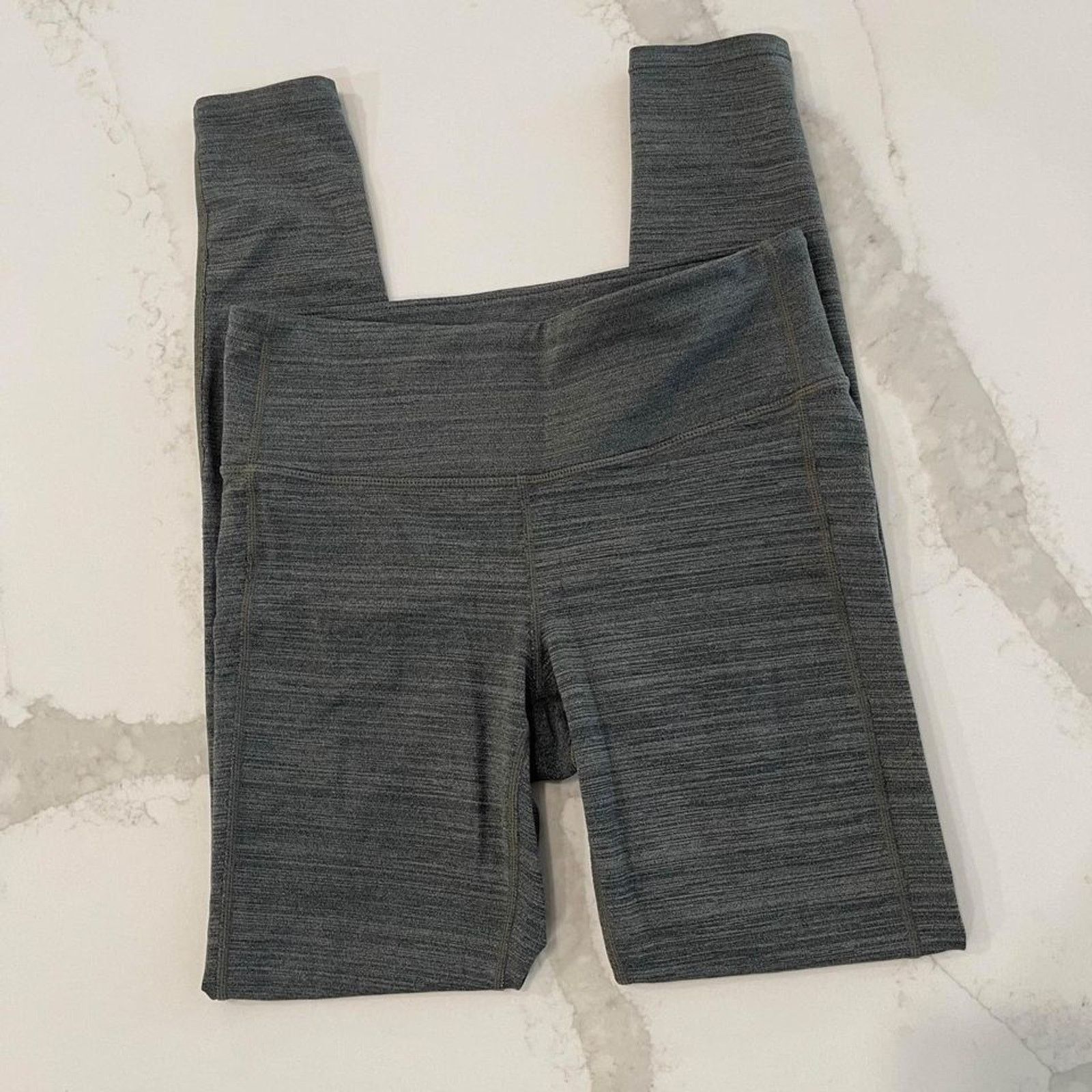 Athleta Athleta Chaturanga HighRise Tight Gray Leggings Womens Small Size 27" / US 4 / IT 40 - 2 Thumbnail