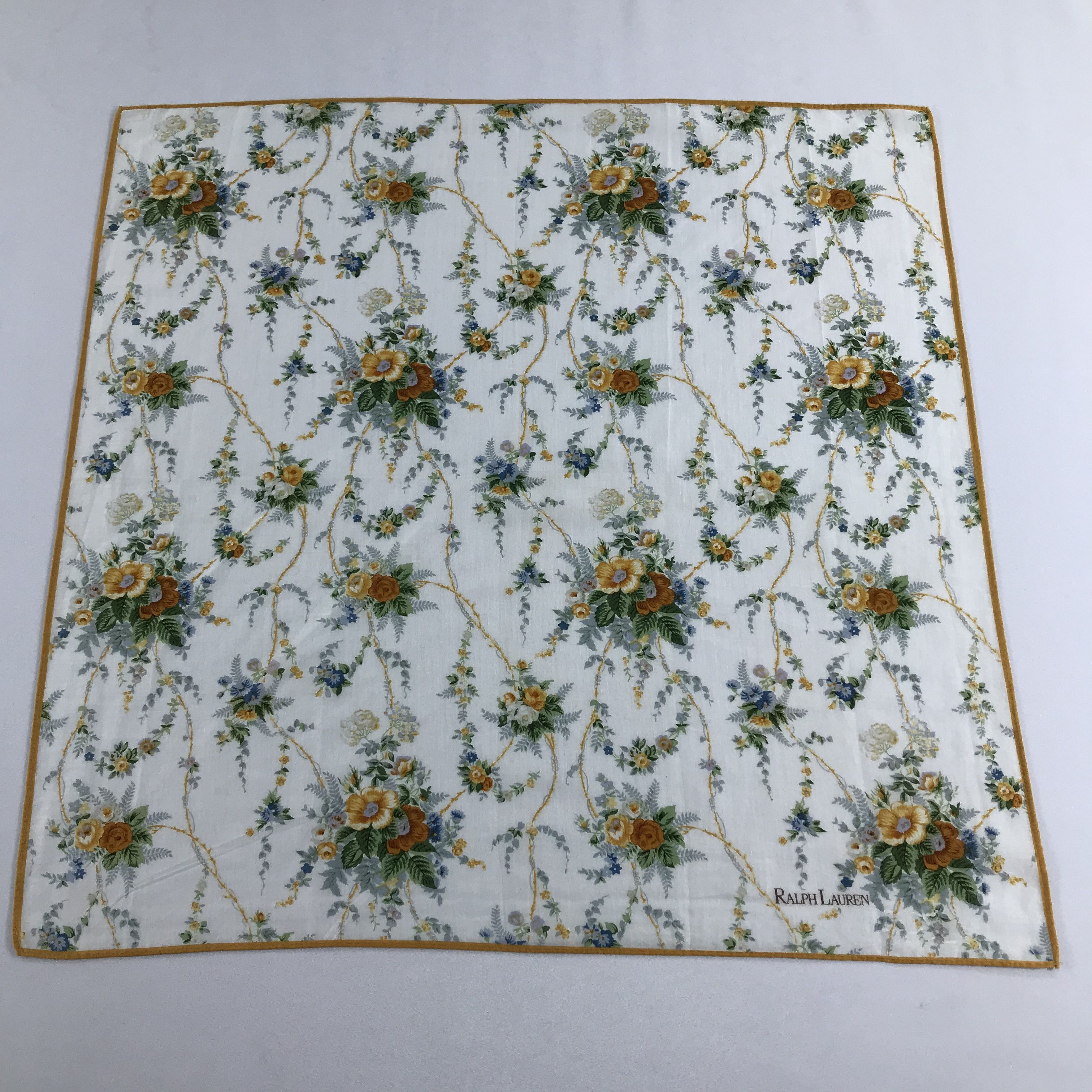 Ralph Lauren Vintage Ralph Lauren Handkerchief Neckerchief Bandana H1103 Size ONE SIZE - 2 Thumbnail
