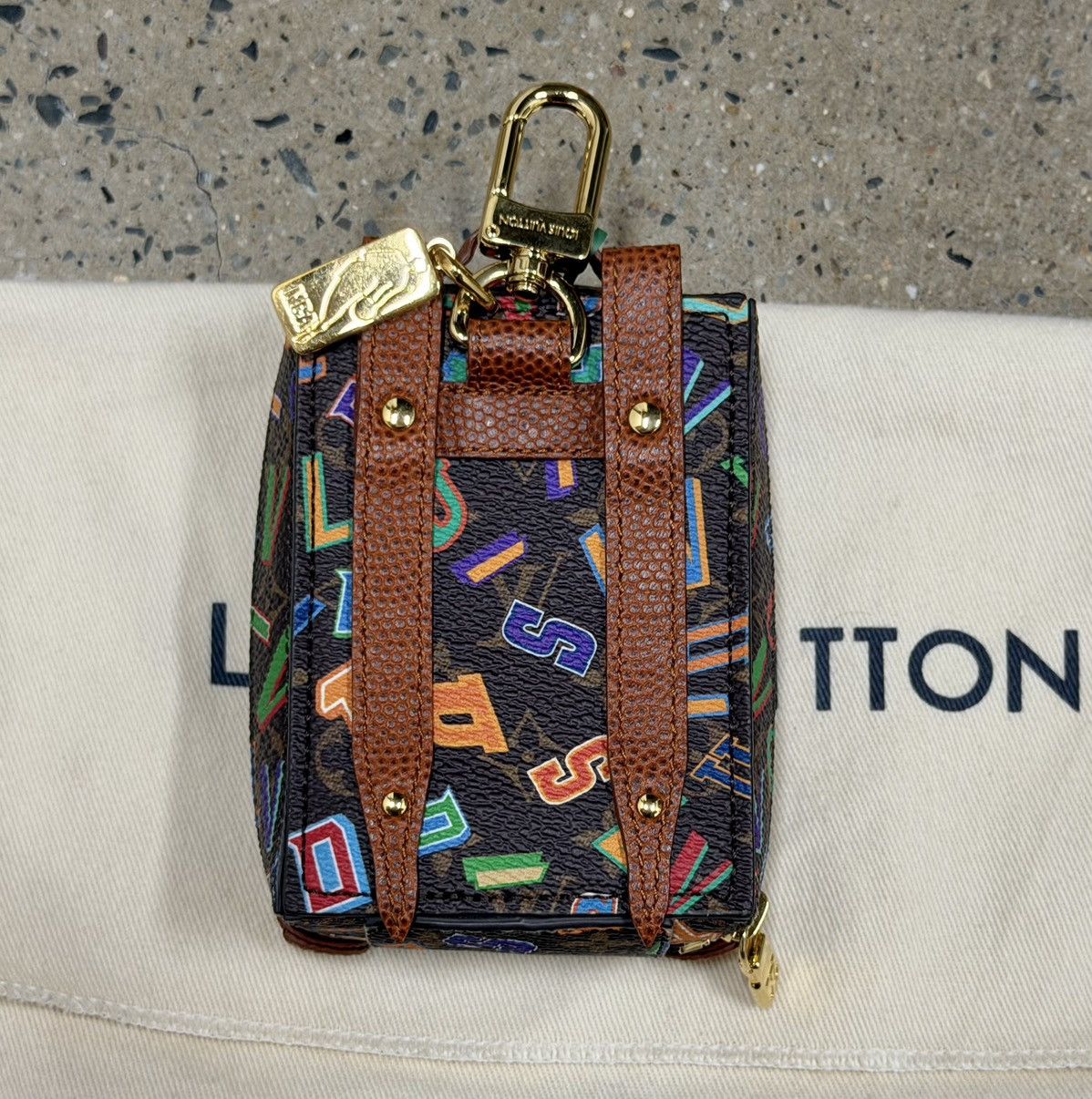 Louis Vuitton Louis Vuitton x NBA Backpack Trunk Bag Pouch Mini Monogram Size ONE SIZE - 2 Thumbnail