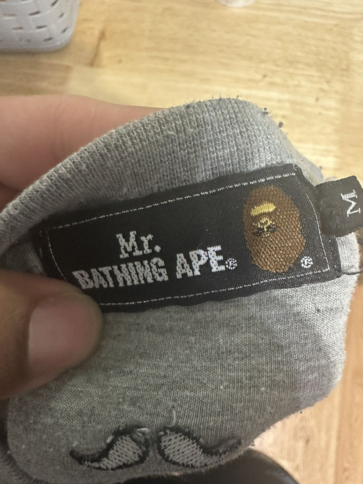 Bape Mr.Bape longsleeve Size US M / EU 48-50 / 2 - 4 Thumbnail