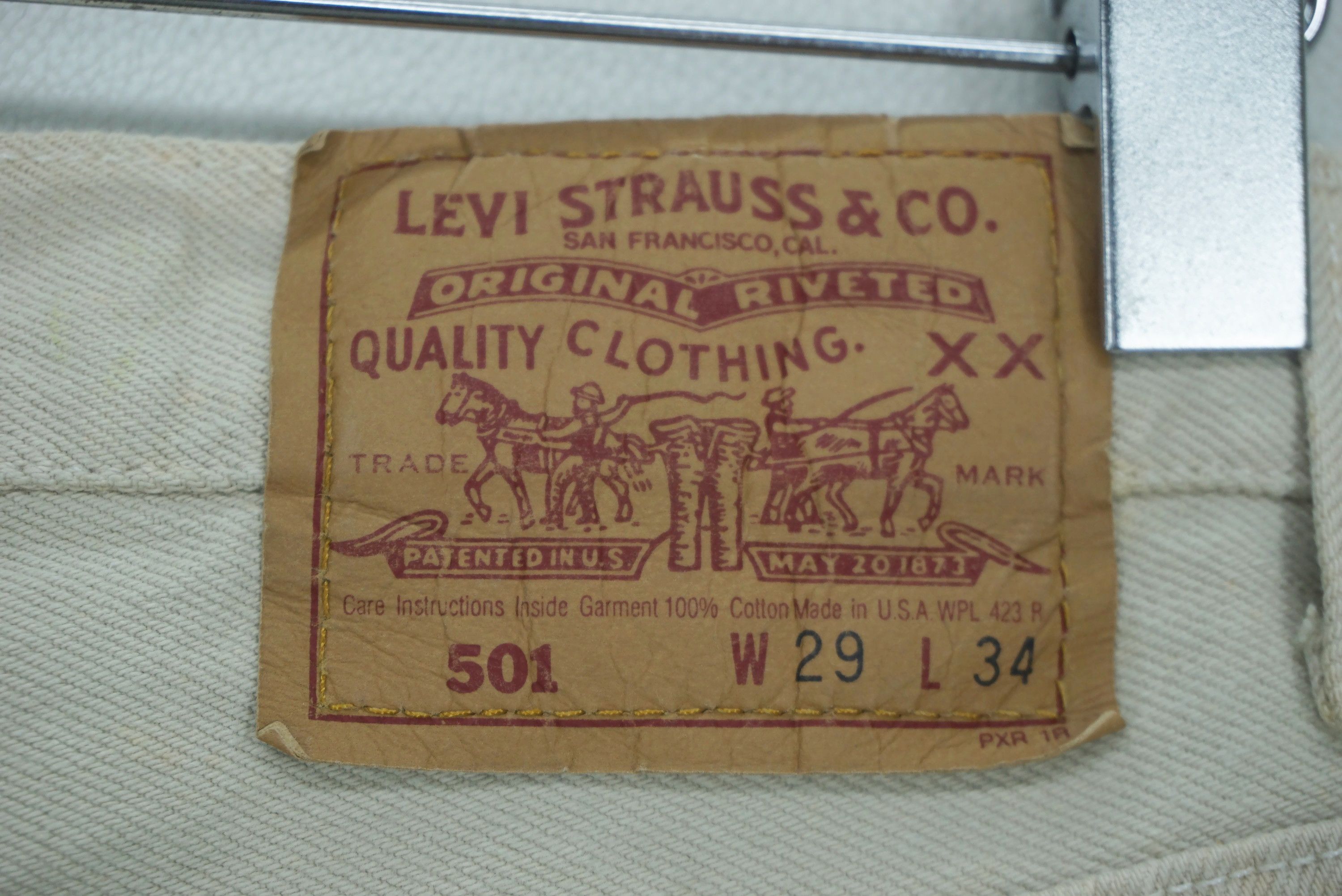 Levi's Vintage Levi's 501-0651 Jeans Size W29xL25.5 Cropped Denim Size US 29 - 12 Thumbnail