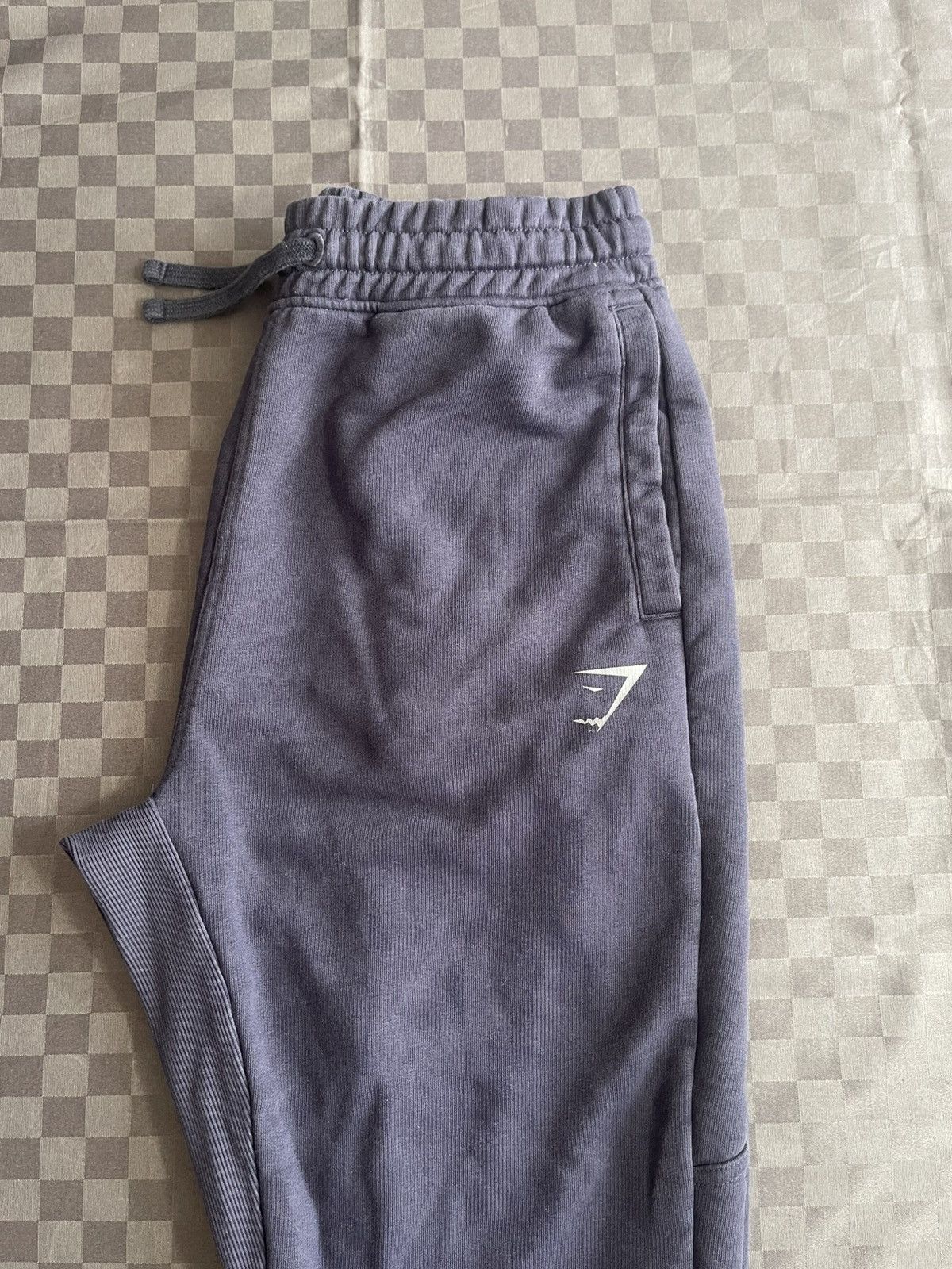 Gymshark gymshark mens Power Wordmark Joggers Oversized Fit (blue M) Size US 34 / EU 50 - 6 Thumbnail
