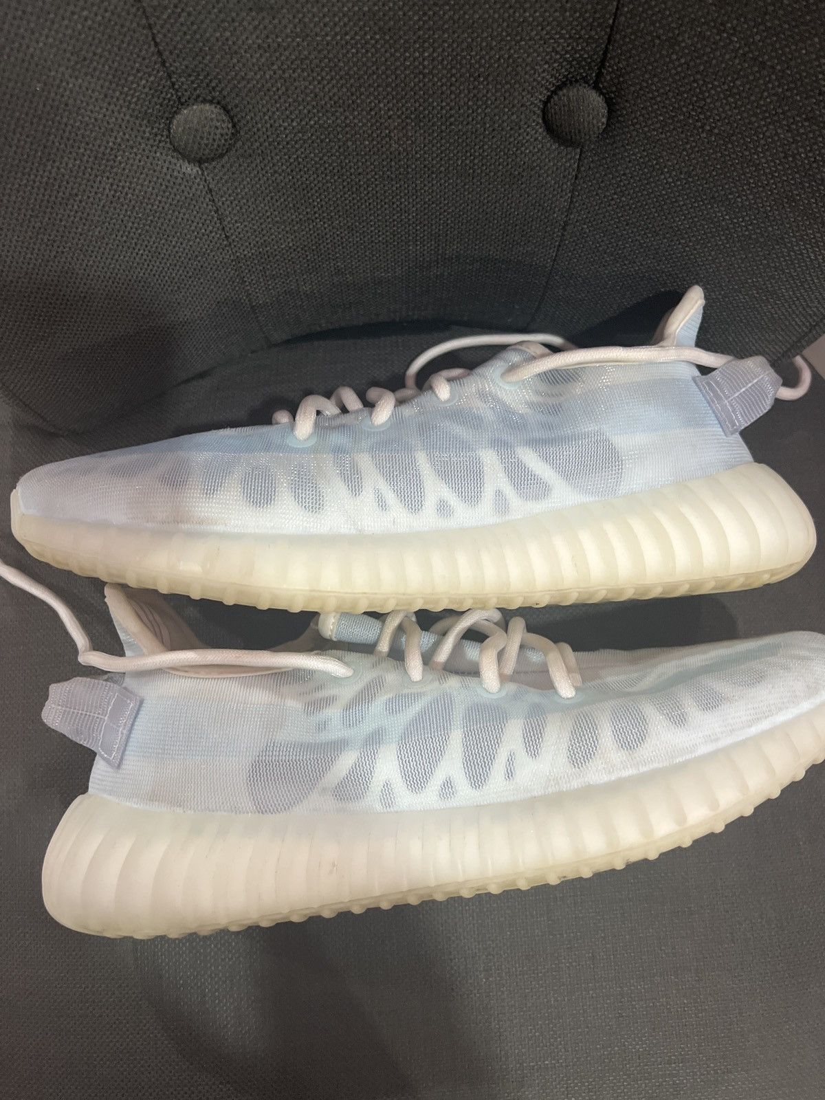 Adidas × Kanye West × Yeezy Yeezy Boost 350 V2 “Mono Ice” Size US 8.5 / IT 38.5 - 6 Thumbnail