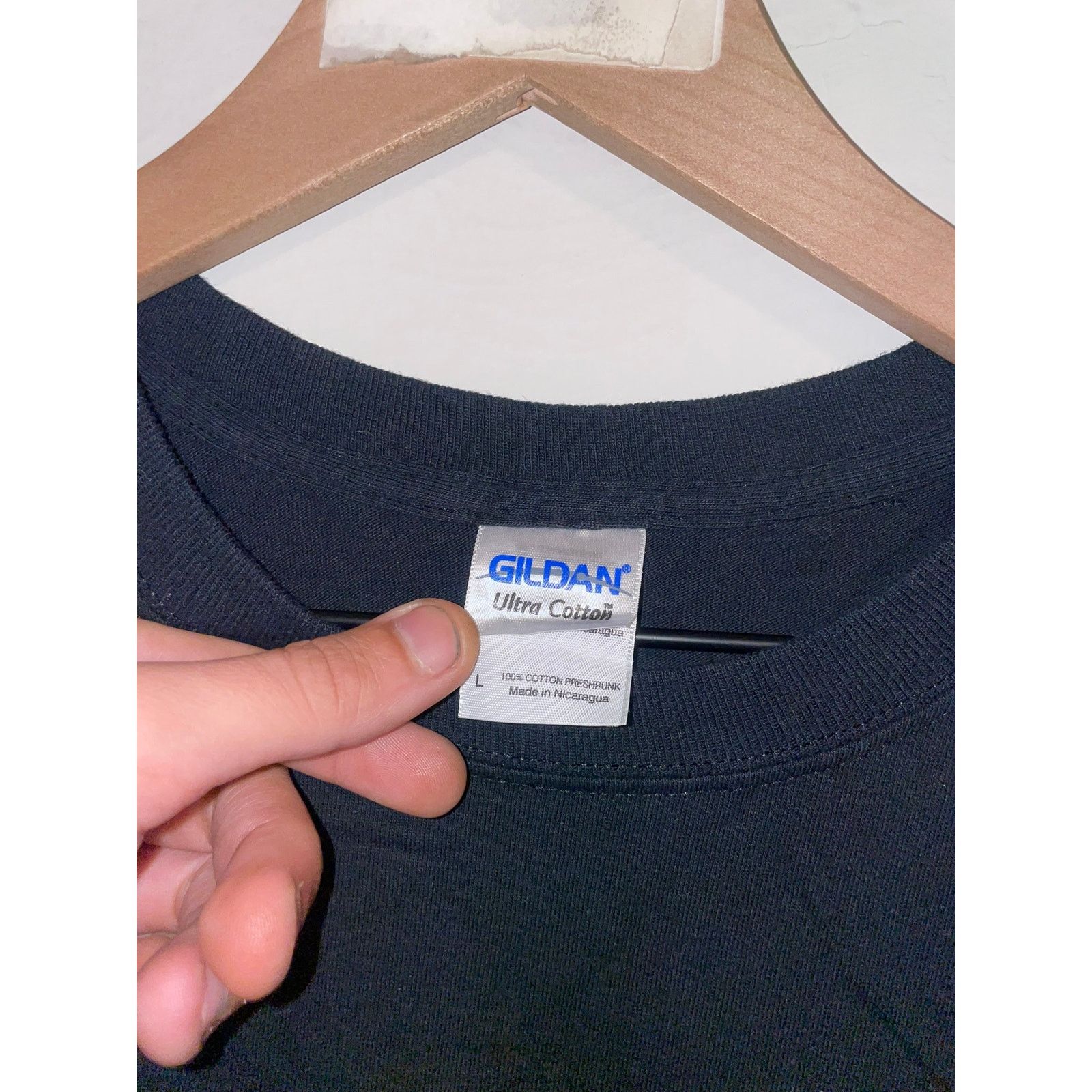 Gildan Y2K Granby Truck Stop Diesel Services Black Shirt 2000s L Size US L / EU 52-54 / 3 - 4 Thumbnail