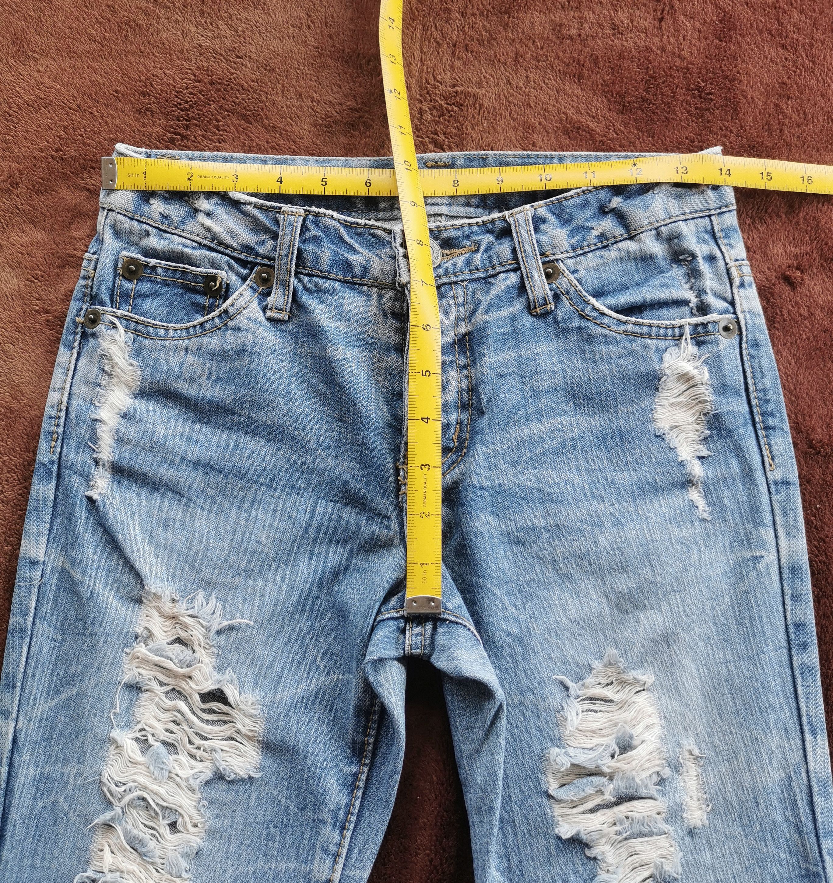 Tornado Mart Colza Flare Distressed Jeans Style LGB/If6Was9 Size US 28 / EU 44 - 6 Thumbnail