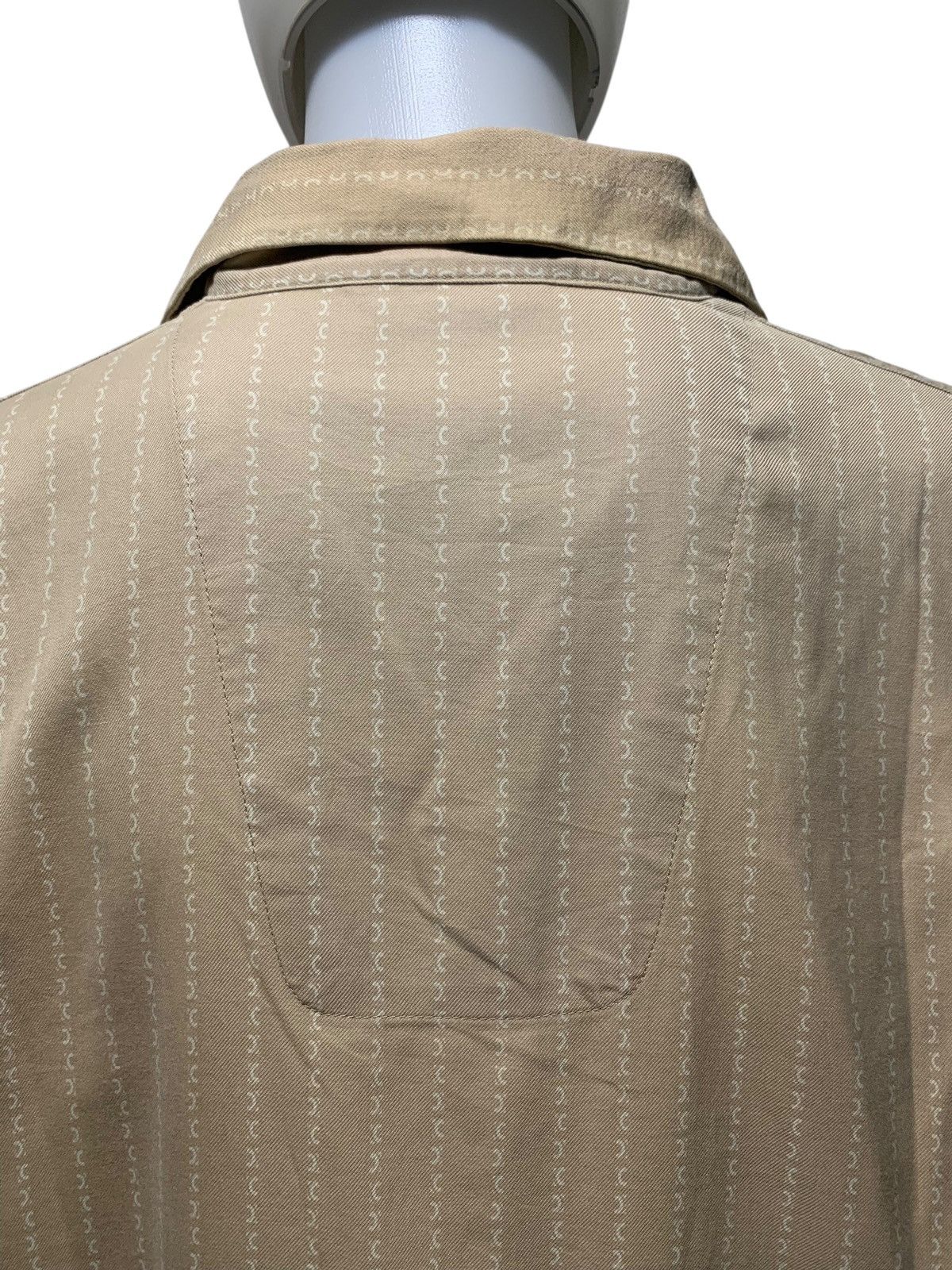 Celine Vtg Celine monogram camp collar pajamas shirt Size US L / EU 52-54 / 3 - 9 Thumbnail