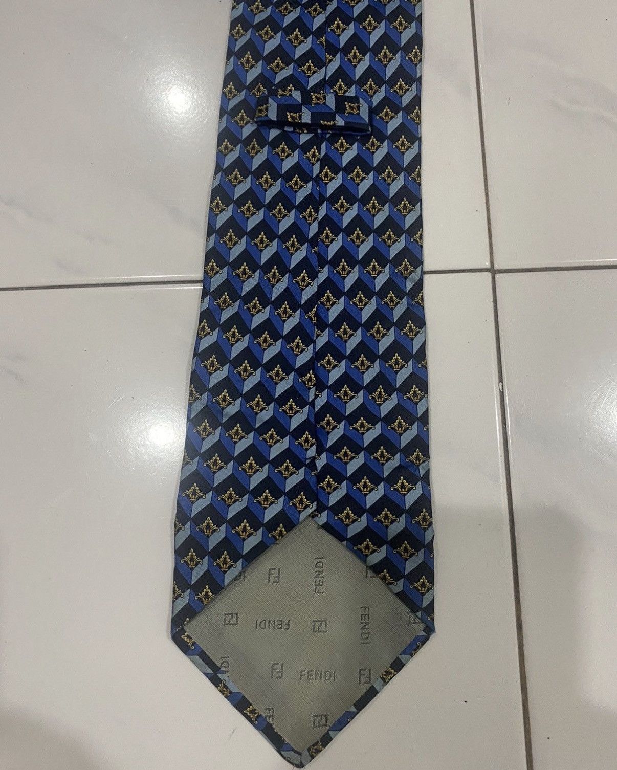Fendi VTG FENDI Neck Ties Size ONE SIZE - 5 Thumbnail