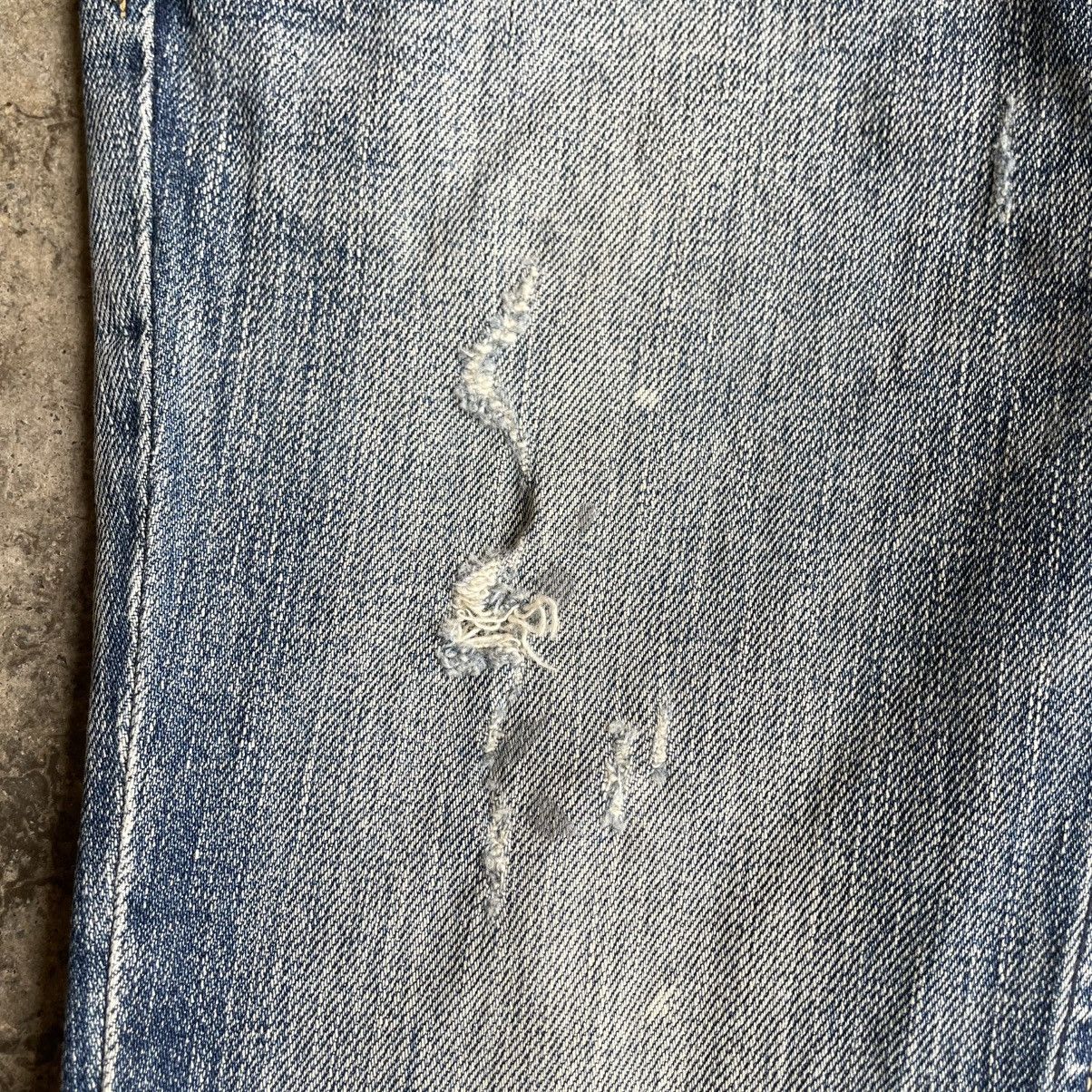 Lounge Lizard 🔥🇯🇵Lounge Lizard Stoned Washed Ripped Distress Skinny Jeans Size US 30 / EU 46 - 8 Thumbnail
