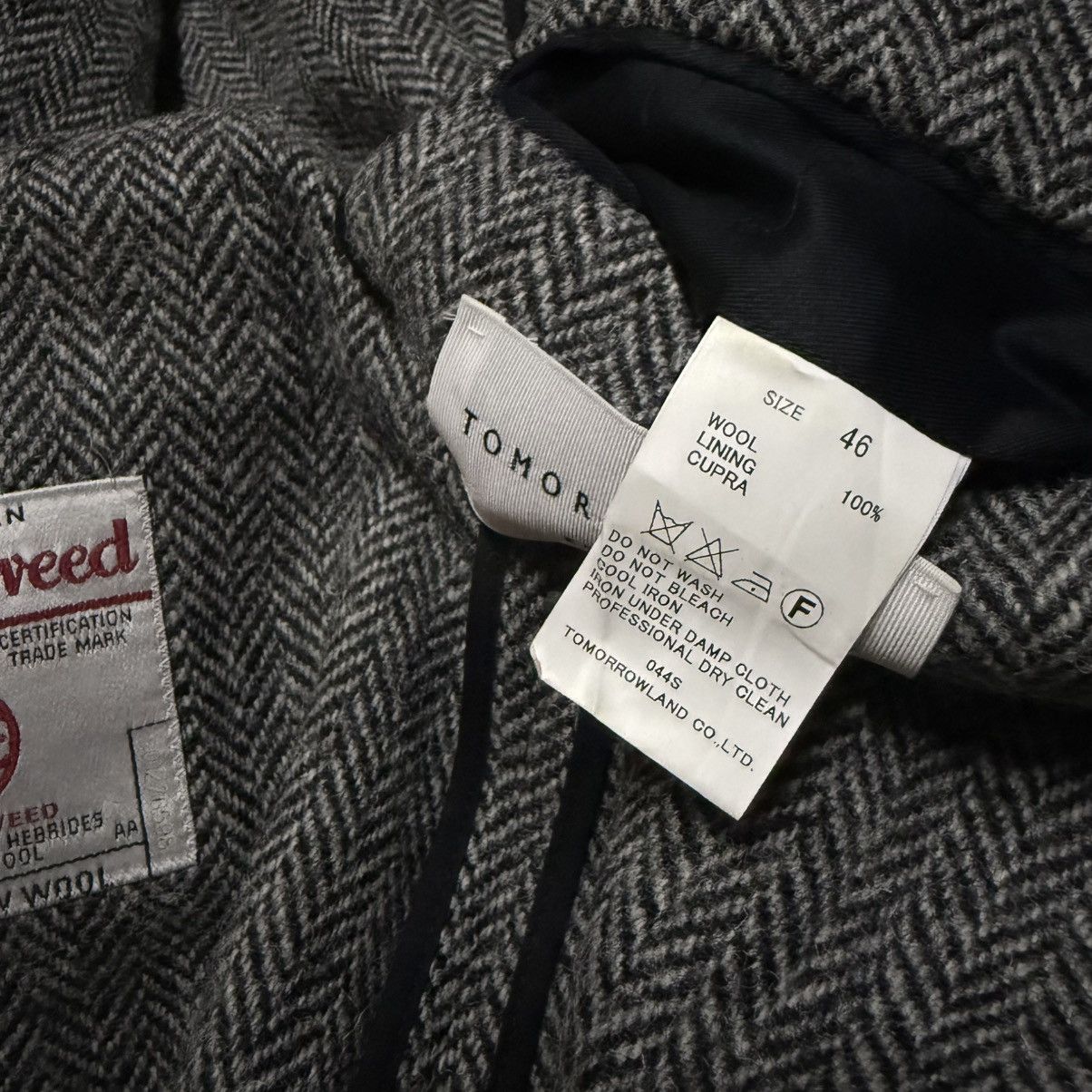 Harris Tweed Harris Tweed Tomorrowland Wool Minimalist Blazer Size 42R - 9 Thumbnail