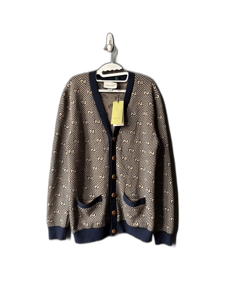 Gucci Gucci All-over Print Cardigan in Size S-yf Size US S / EU 44-46 / 1 - 1 Thumbnail