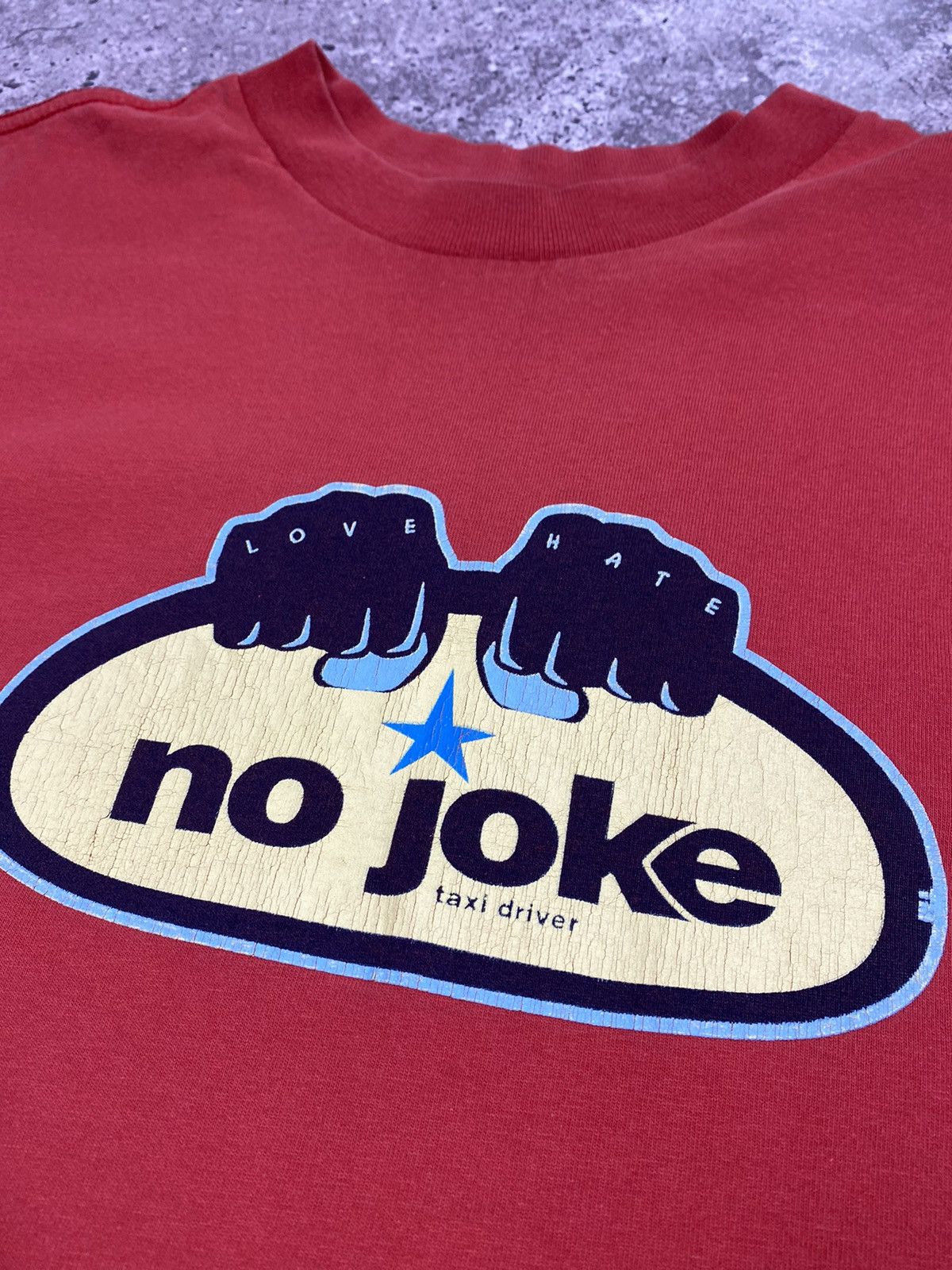 Spitfire × Vintage Vintage NO JOKE Taxi driver Spitfire Tshirt Size US L / EU 52-54 / 3 - 6 Thumbnail