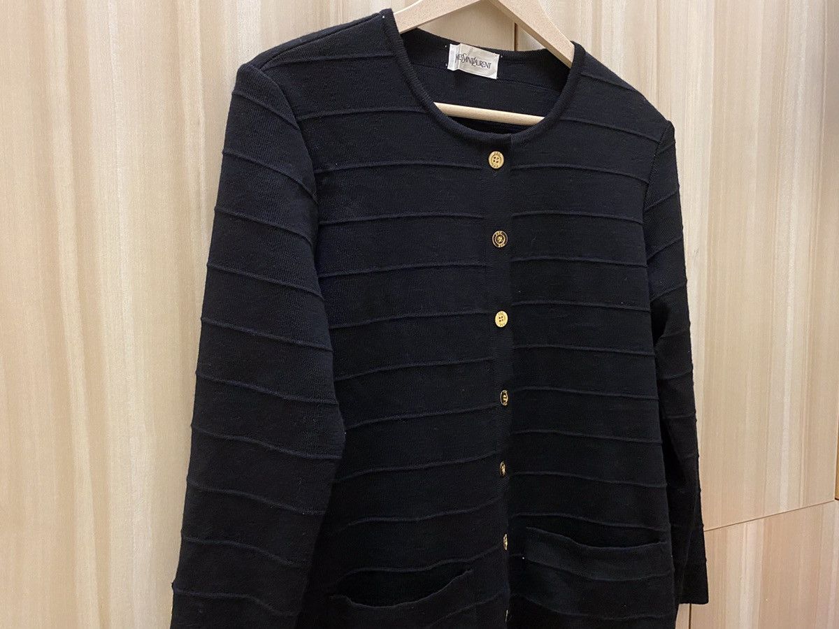 Yves Saint Laurent YSL Black Dress Size M / US 6-8 / IT 42-44 - 2 Thumbnail