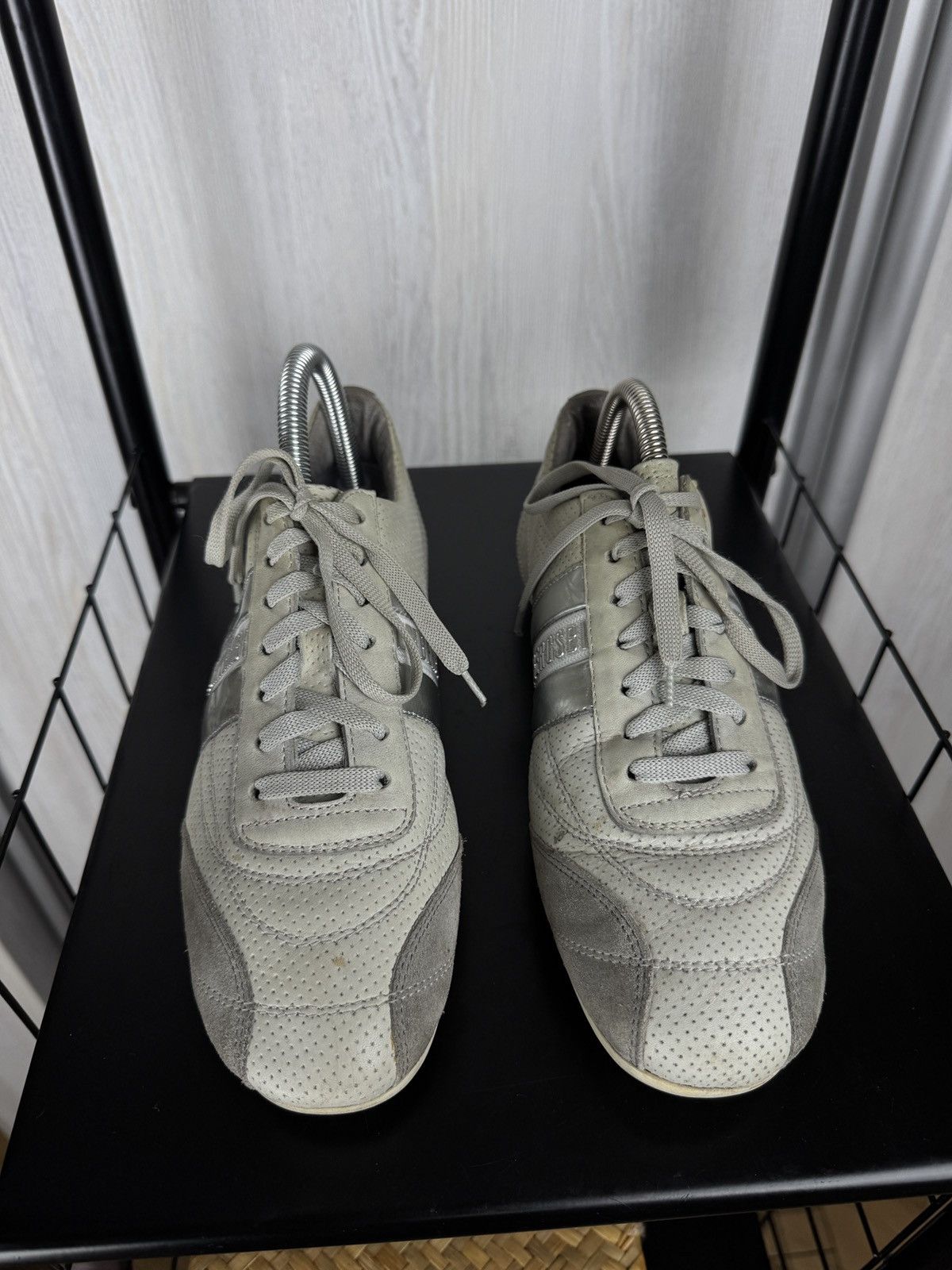 Dirk Bikkembergs Dirk Bikkembergs Iconic Archival Football Leather Sneakers Size US 5 / EU 37 - 6 Thumbnail