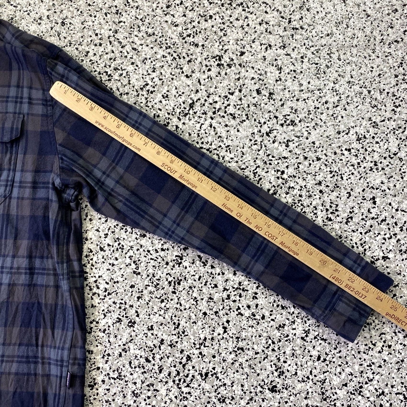 Patagonia Patagonia Shirt Button-Up Flannel Organic Cotton Blue Men’s Large Regular Pocketed Outdoor Casual 平 Size US L / EU 52-54 / 3 - 3 Thumbnail