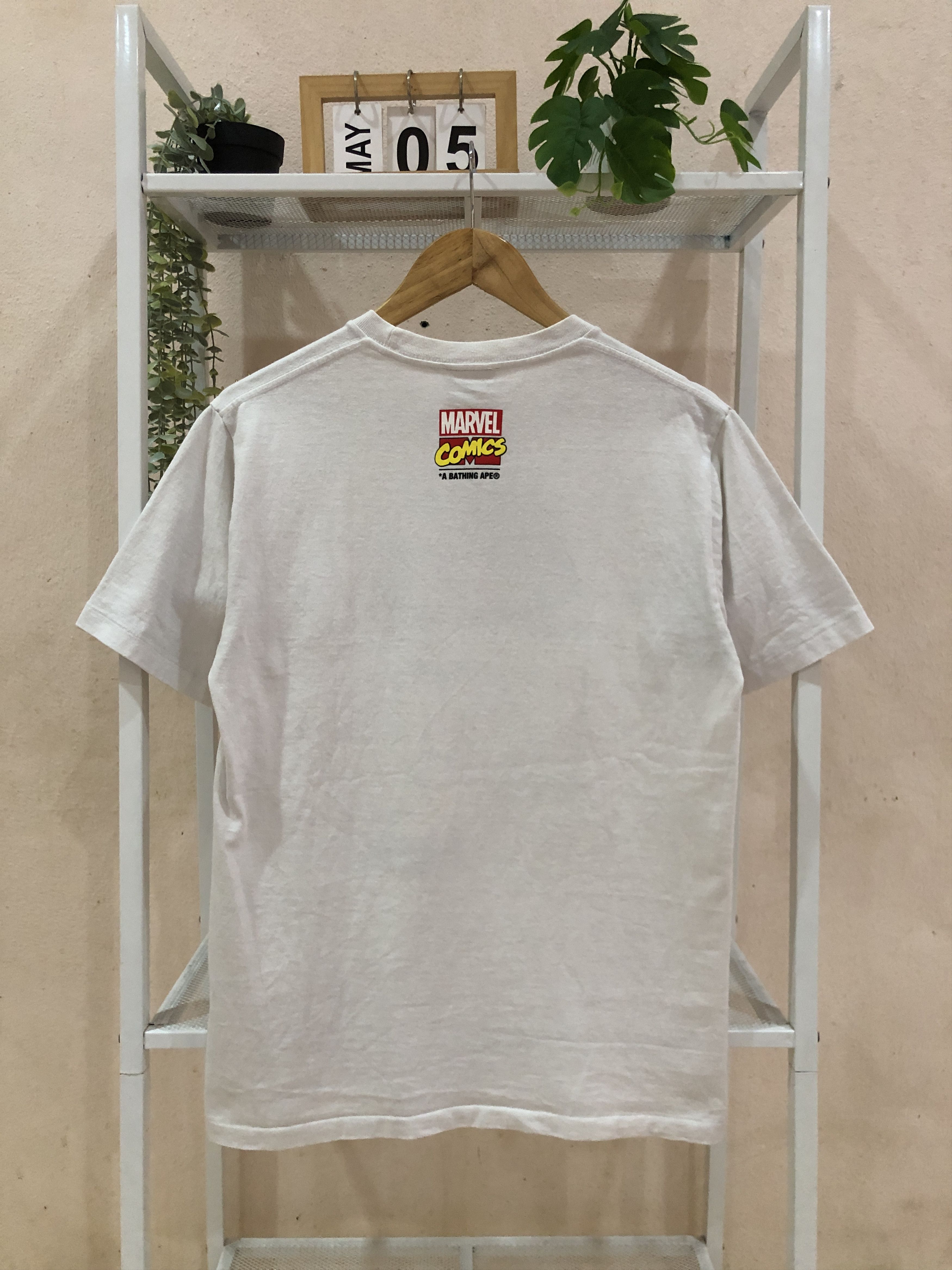 Bape × Marvel Comics Bape x Marvel Comics Iron Man Red Camo Tshirts Size US M / EU 48-50 / 2 - 2 Thumbnail
