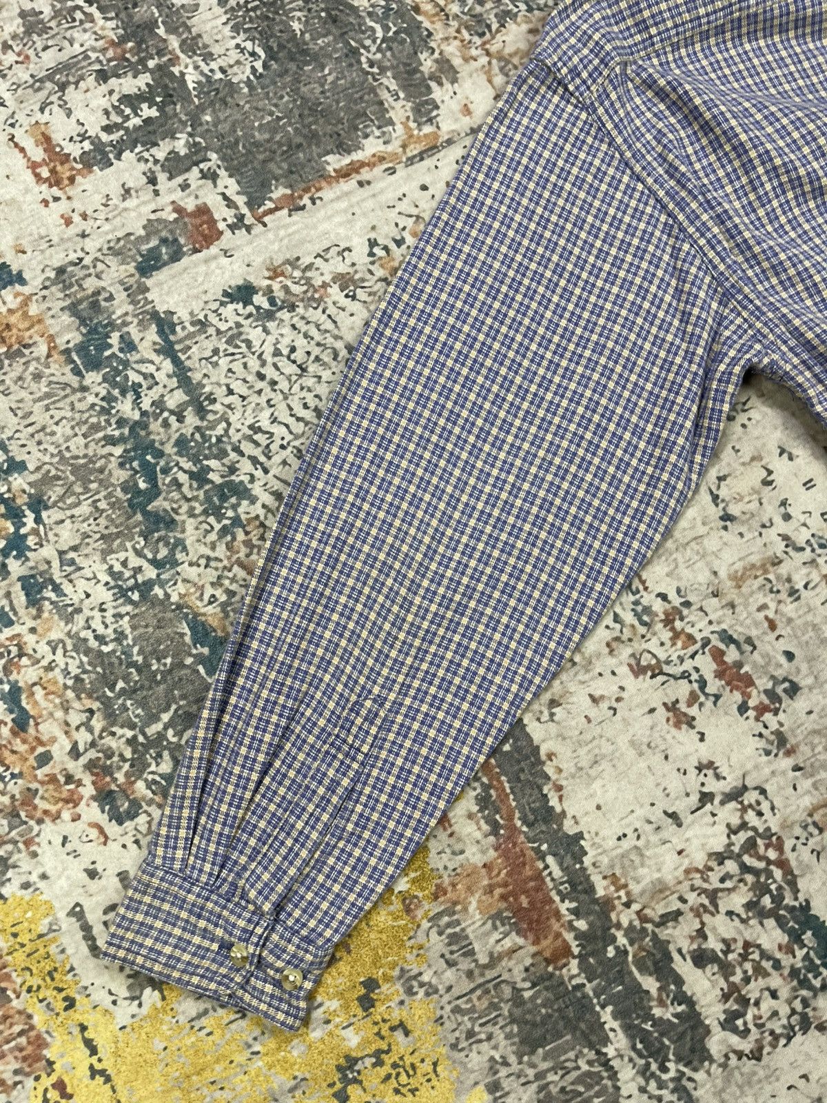 Pepsi Vtg Pepsi Cola Checked Plaid Single Pocket Button Down Shirt Size US M / EU 48-50 / 2 - 4 Thumbnail