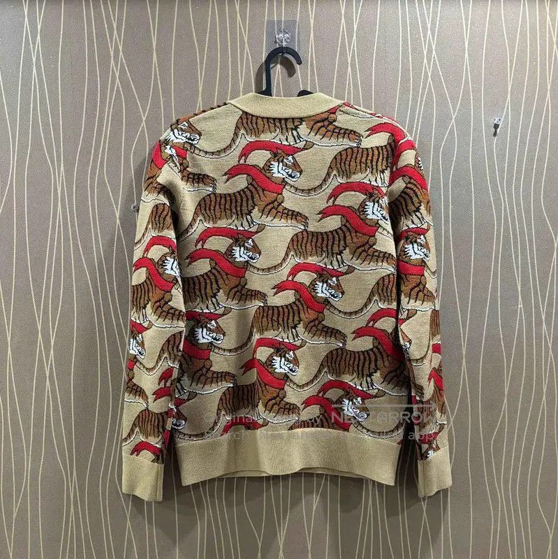 Burberry Burberry Multicolor Wool Women's Cardigan. Size XS / US 0-2 / IT 36-38 - 2 Thumbnail