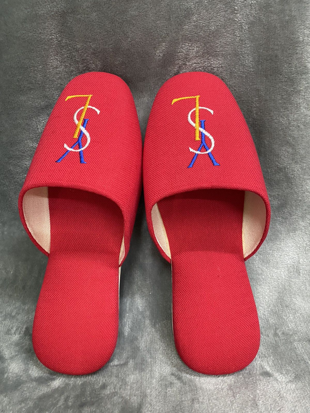 Yves Saint Laurent Yves Saint Laurent Home Slippers Size US 8.5 / IT 38.5 - 2 Thumbnail