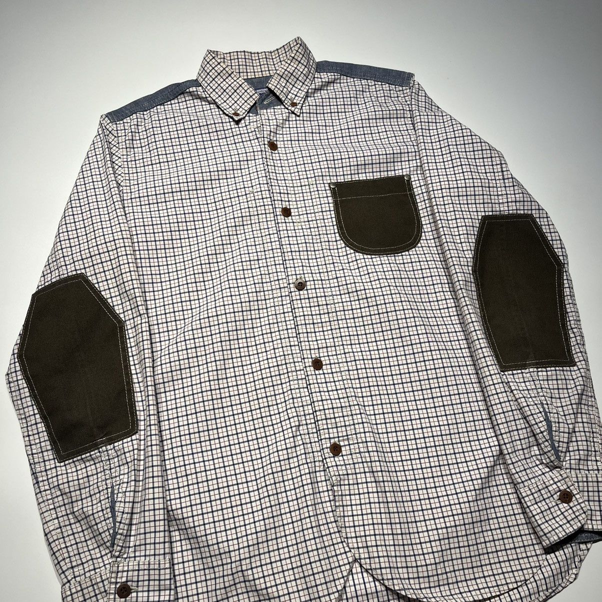 Junya Watanabe Junya Watanabe Comme des Garçons MAN SS2014 Buttondown Shirt Size US M / EU 48-50 / 2 - 4 Thumbnail