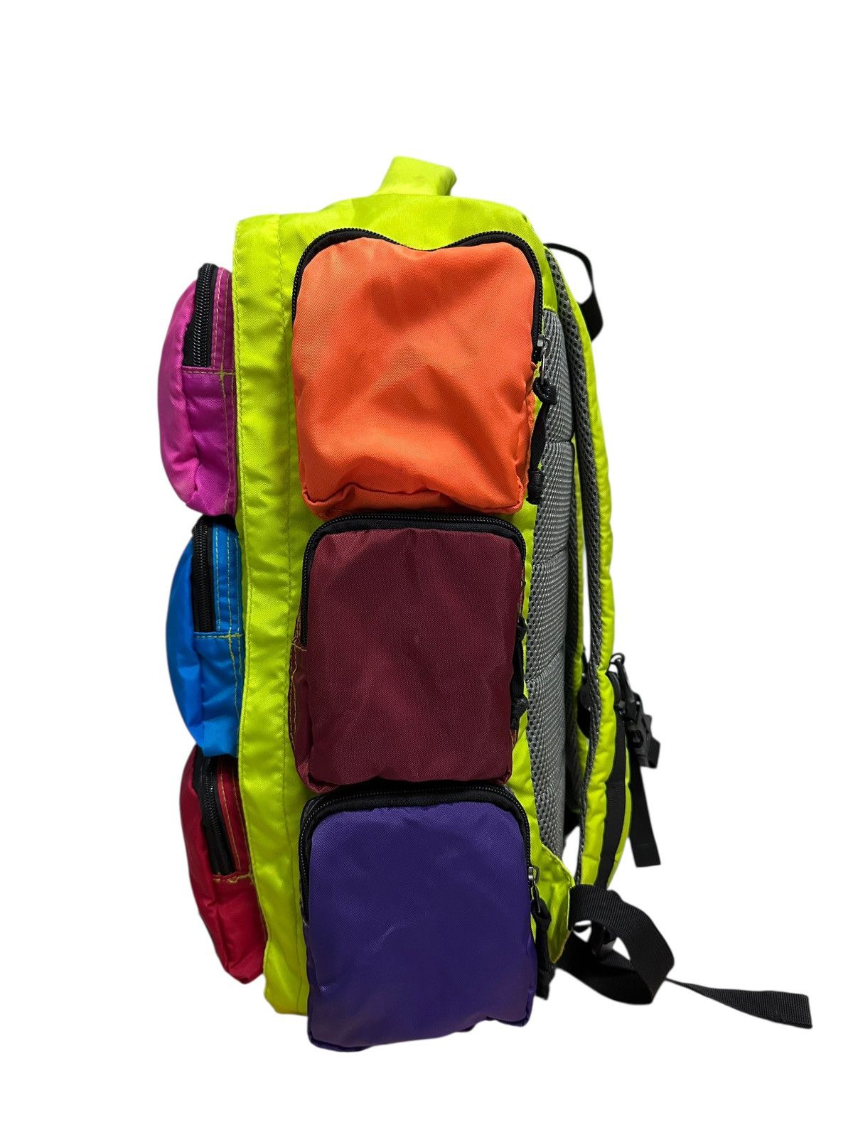 Japanese Brand RARE ‼️ Multi Functional Tactical Pocket Nevaeh Backpack Size ONE SIZE - 4 Thumbnail