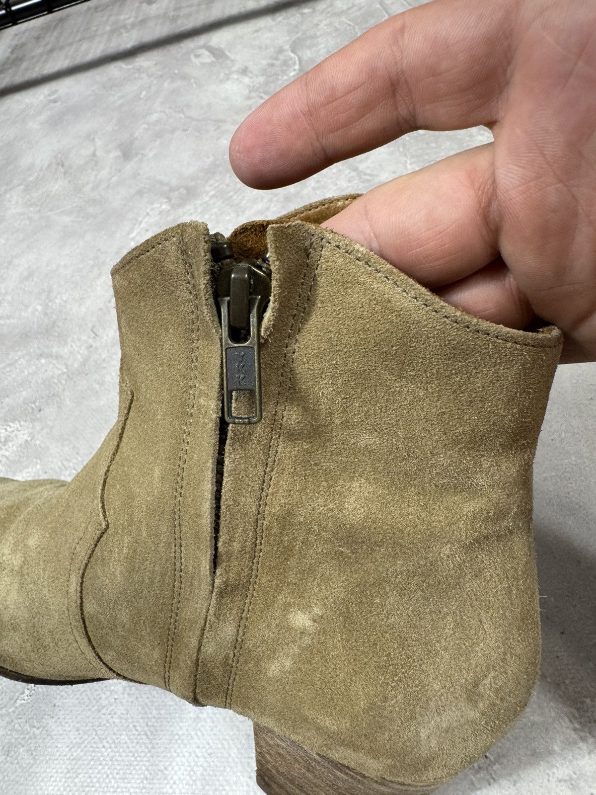 Isabel Marant Vintage Isabel Marant Suede Heels Boot Size US 8.5 / IT 38.5 - 6 Thumbnail