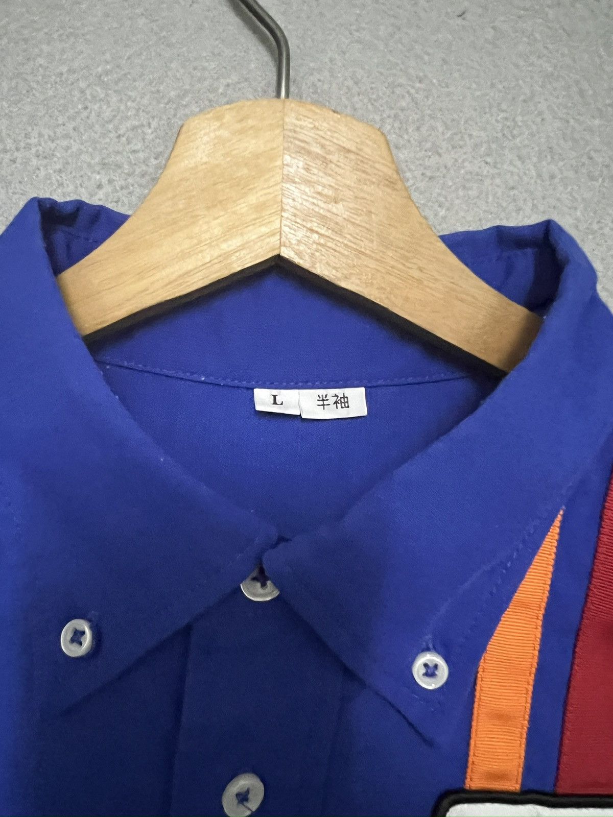 Japanese Brand 318. Vintage Japanese Brand Eneos short-sleeve shirt. Size US L / EU 52-54 / 3 - 5 Thumbnail