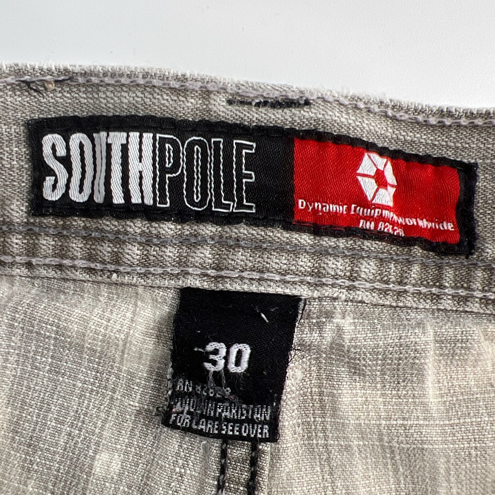 Southpole × Vintage Y2K South Pole baggy jeans gray bleached 2000s vintage Size US 30 / EU 46 - 3 Thumbnail