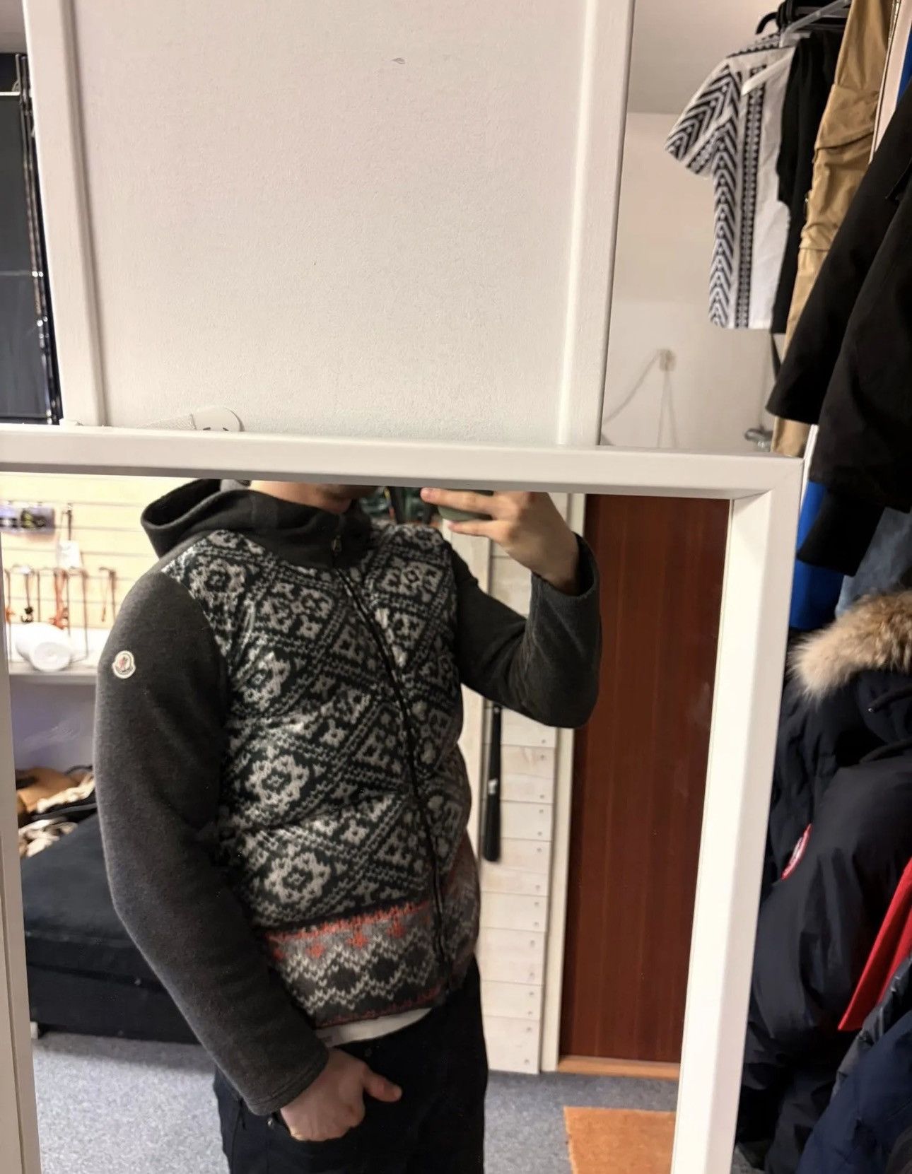 Moncler Moncler "Fair Isle" Cardigan Size US S / EU 44-46 / 1 - 6 Thumbnail
