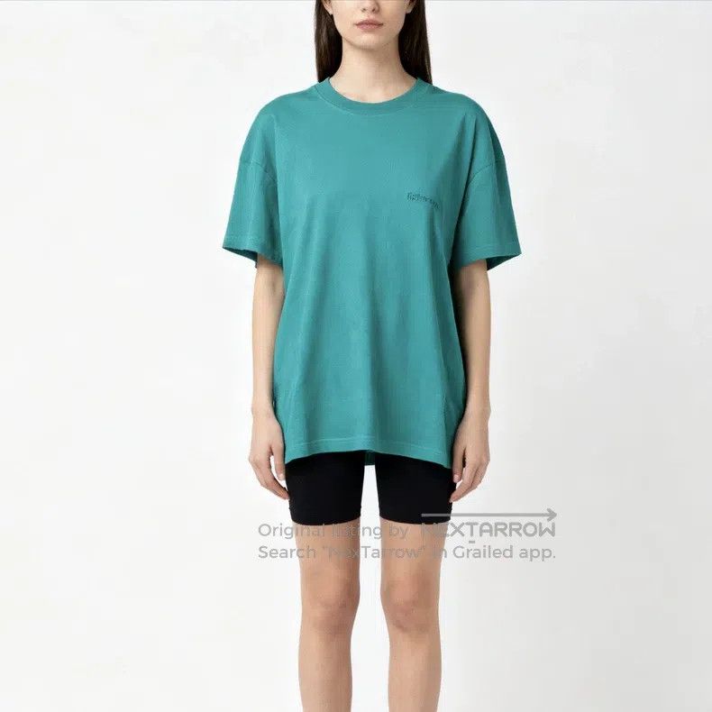 Balenciaga Balenciaga Mint Blue Short Sleeve T-Shirt Size US S / EU 44-46 / 1 - 7 Thumbnail