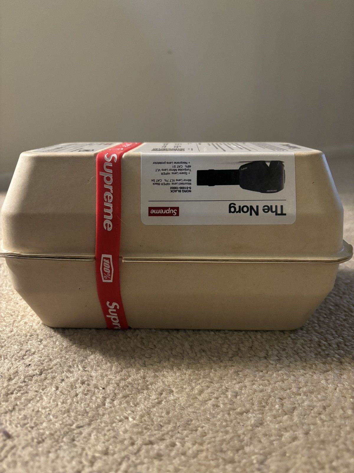 Supreme Supreme®/100% NORG Goggles Size ONE SIZE - 4 Thumbnail