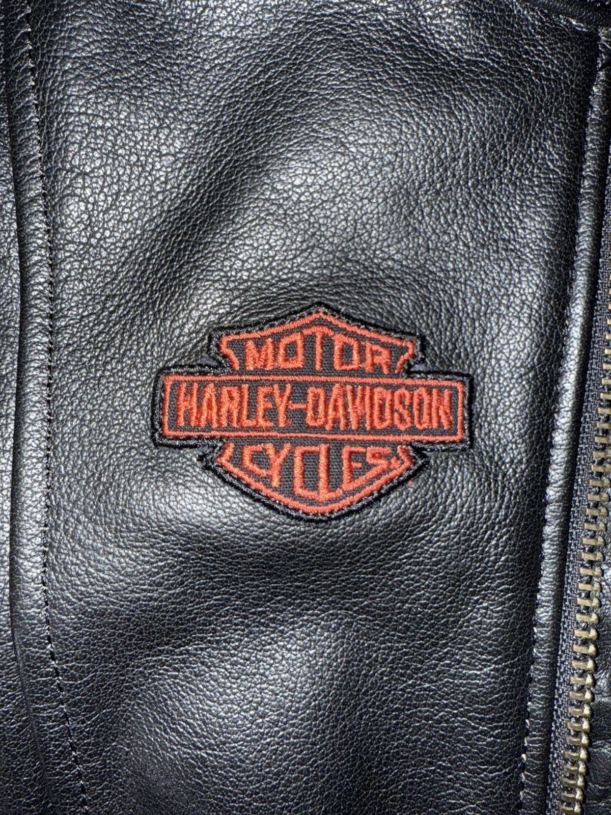 Harley Davidson Harley Davidson Enduro Womens Leather Racing Jacket Size L / US 10 / IT 46 - 3 Thumbnail