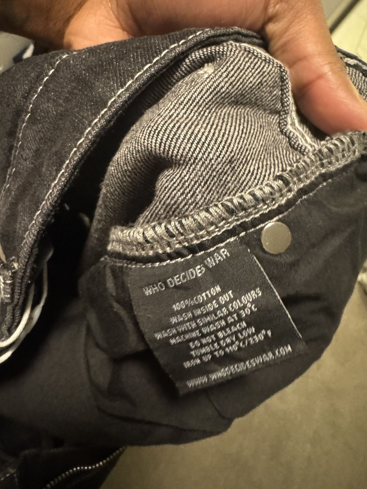 Who Decides War Who Decides War Jeans sz 30 Size US 30 / EU 46 - 5 Thumbnail