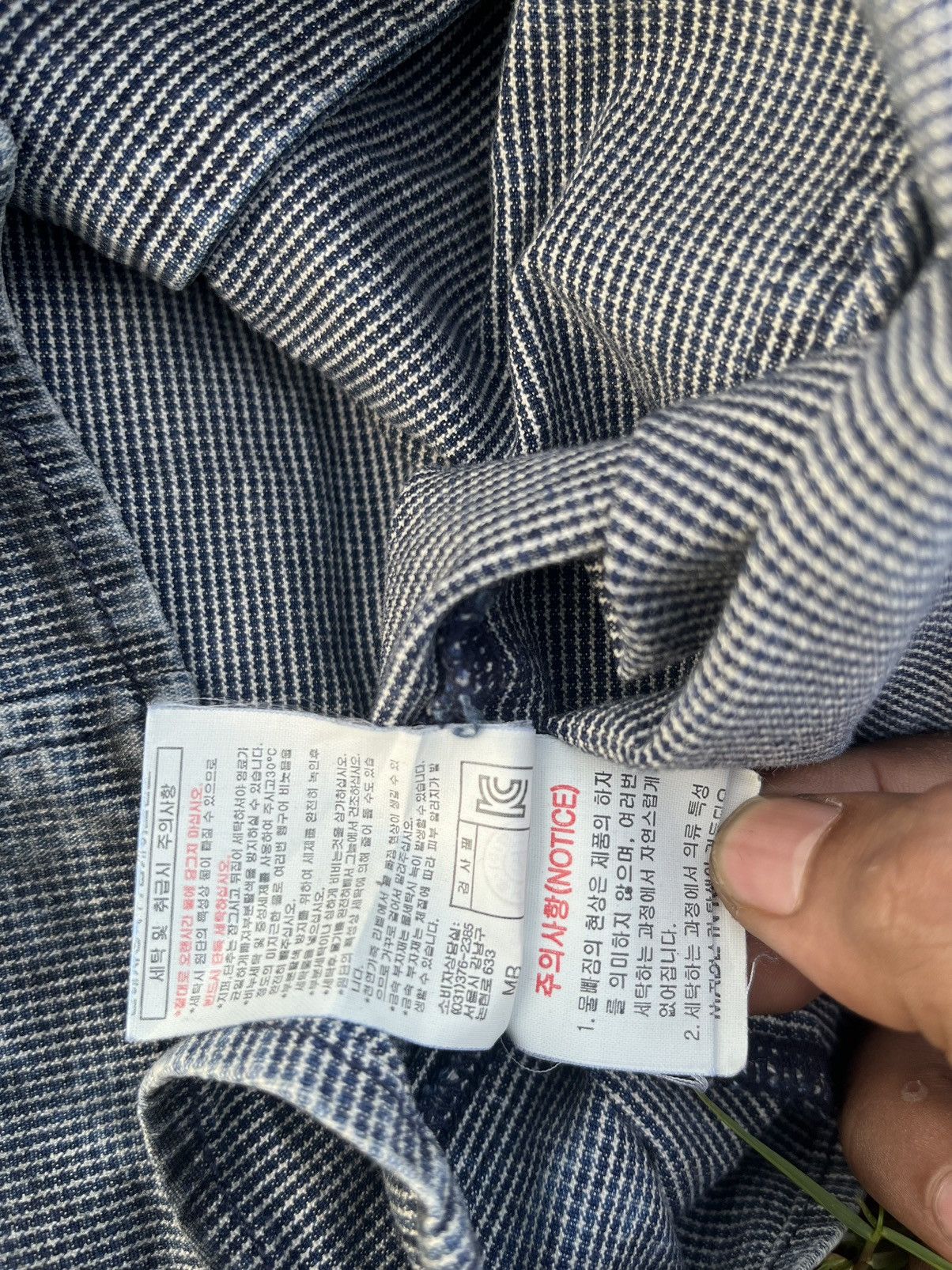 Japanese Brand Buckaroo Washed Denim Shirt Vintage Size US L / EU 52-54 / 3 - 7 Thumbnail