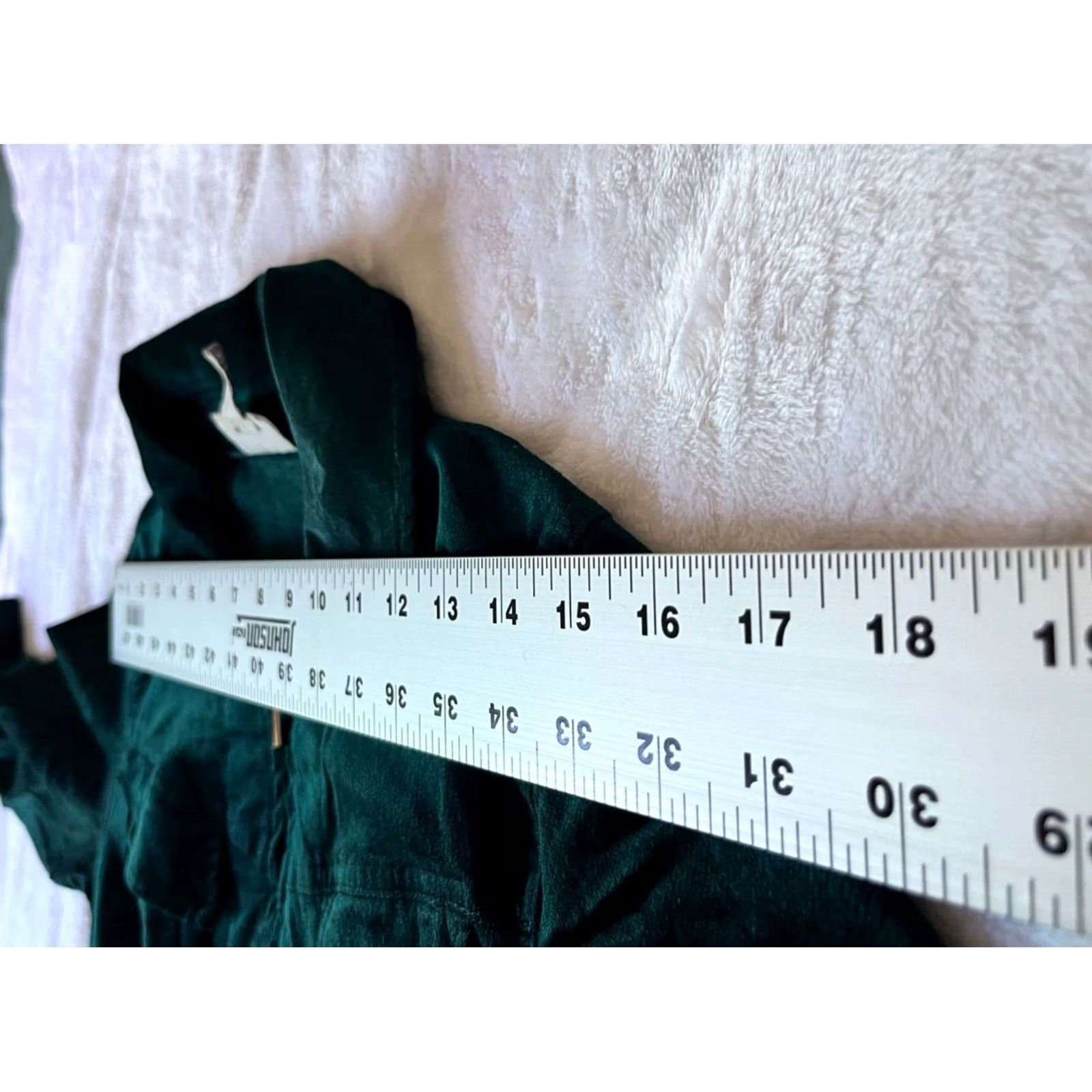 Vintage Chico's Womens Full-Zip Casual Jacket Size 0 Teal Cotton Blend Stretch Pockets Jacket Women XS? Size XS / US 0-2 / IT 36-38 - 5 Thumbnail