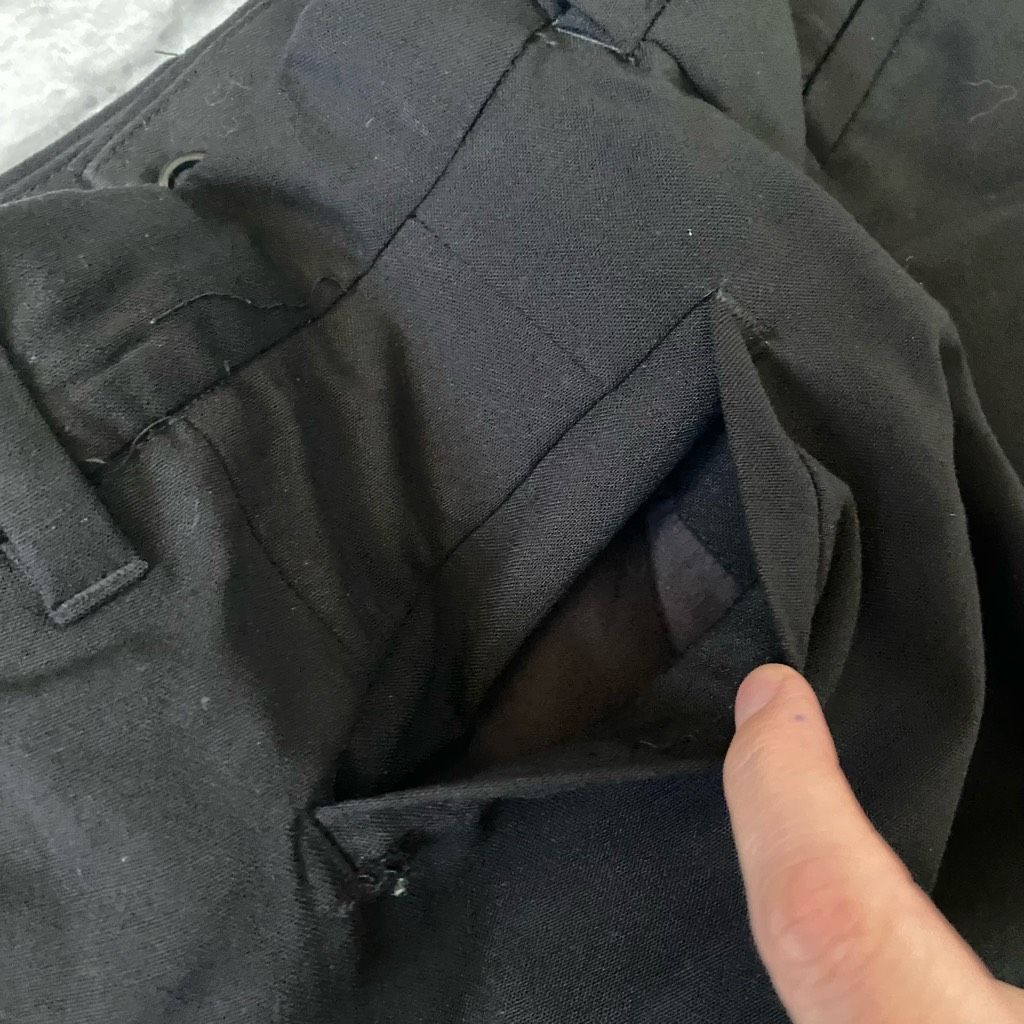 Other Dress pants men/youth big kid black flat front dress pants 28x31 Size US 28 / EU 44 - 5 Thumbnail