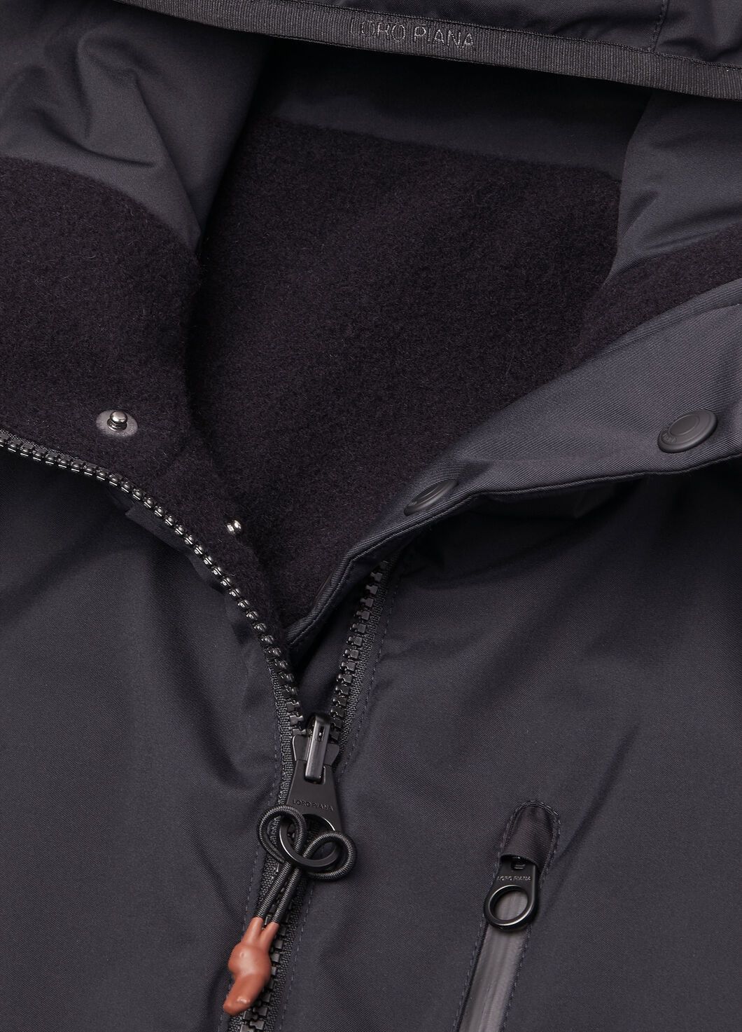 Loro Piana o1w1db10825 FAO5535 Apo Bomber Jacket in Navy Size S / US 4 / IT 40 - 3 Thumbnail