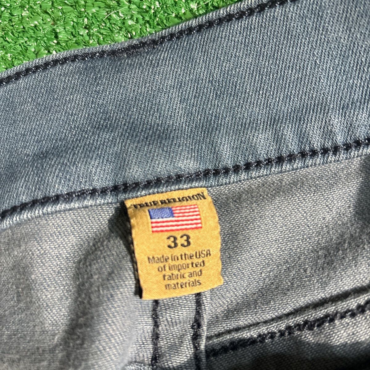 True Religion True Religion Geno Relaxed Slim Blue Jeans Size 33 Size US 33 - 7 Thumbnail
