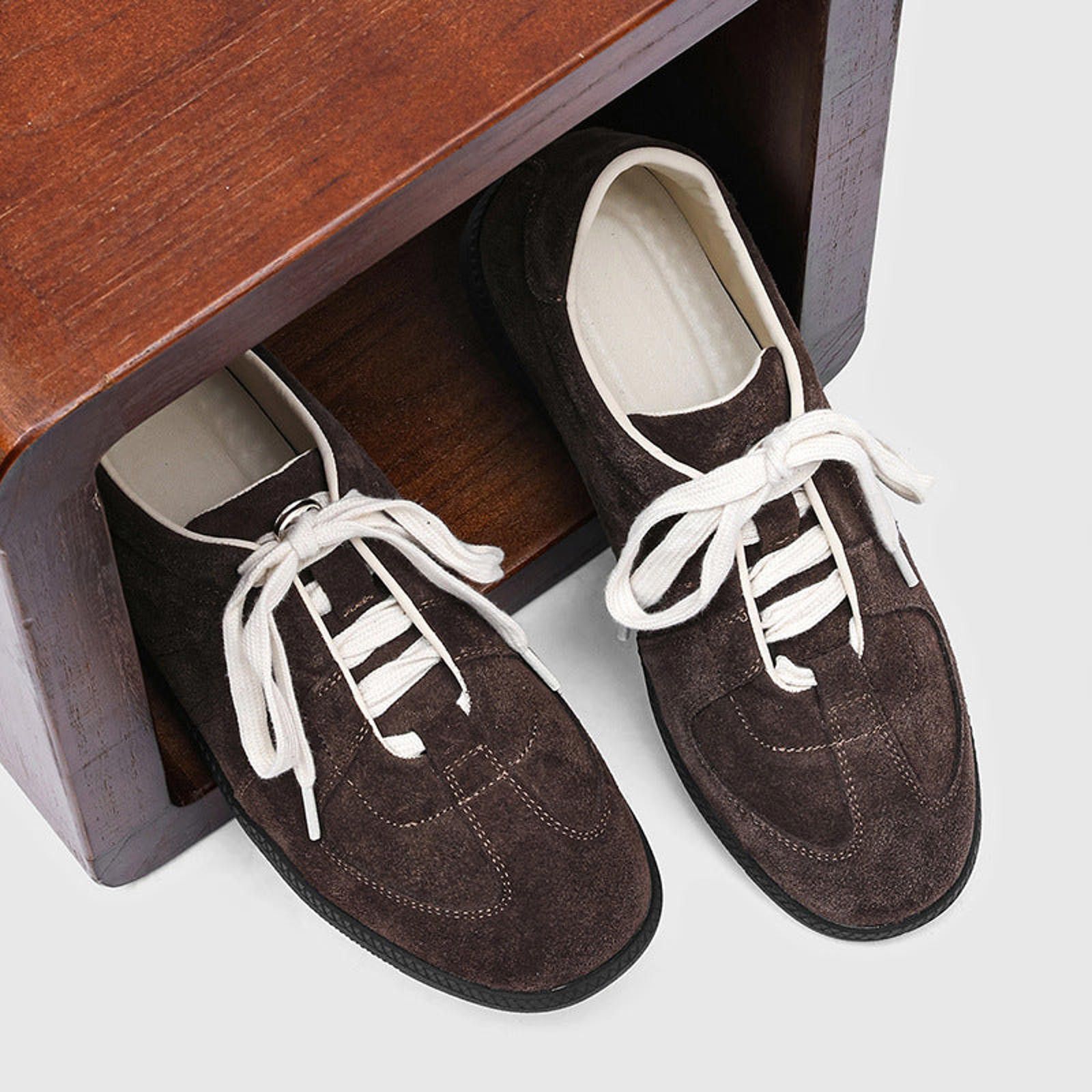 Vintage Retro Round-Toe Low-Profile Trainer Sneakrs Size US 8 / EU 41 - 3 Thumbnail