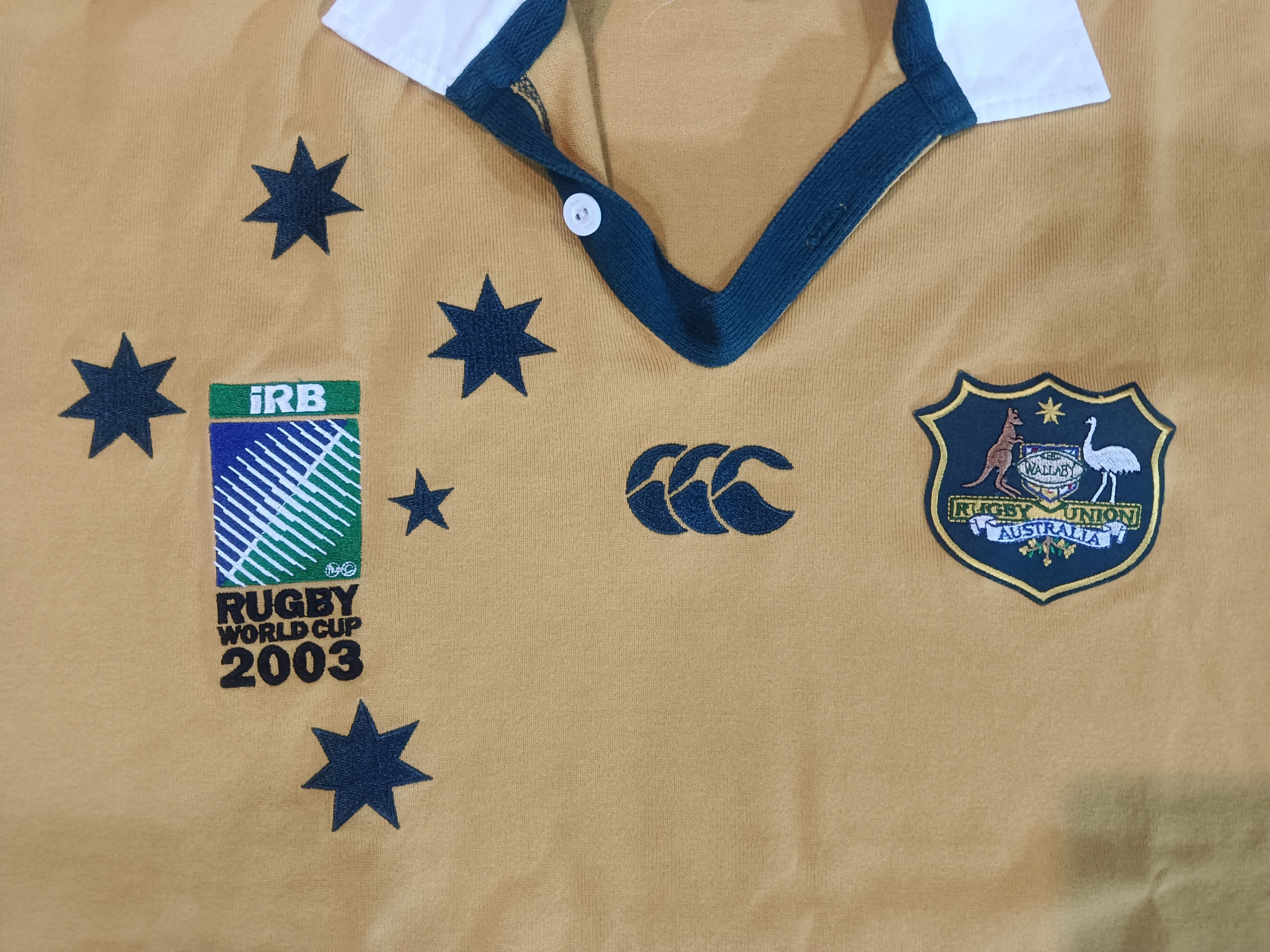 Canterbury of New Zealand Vintage y2k rwc Australia rugby union jersey Size US S / EU 44-46 / 1 - 7 Thumbnail