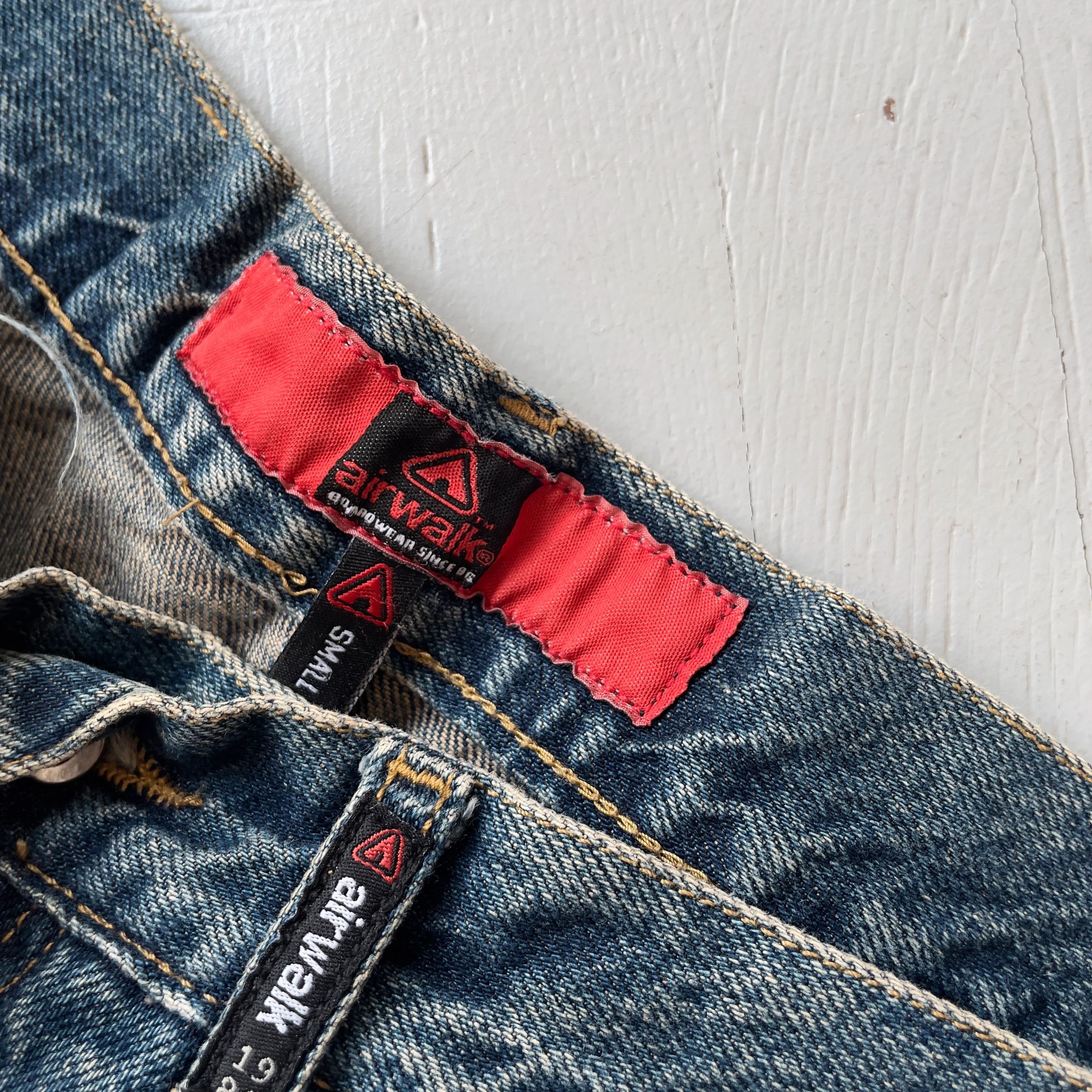 Airwalk Airwalk Baggy Denim Skater Jeans JNCO Style Size US 30 / EU 46 - 7 Thumbnail