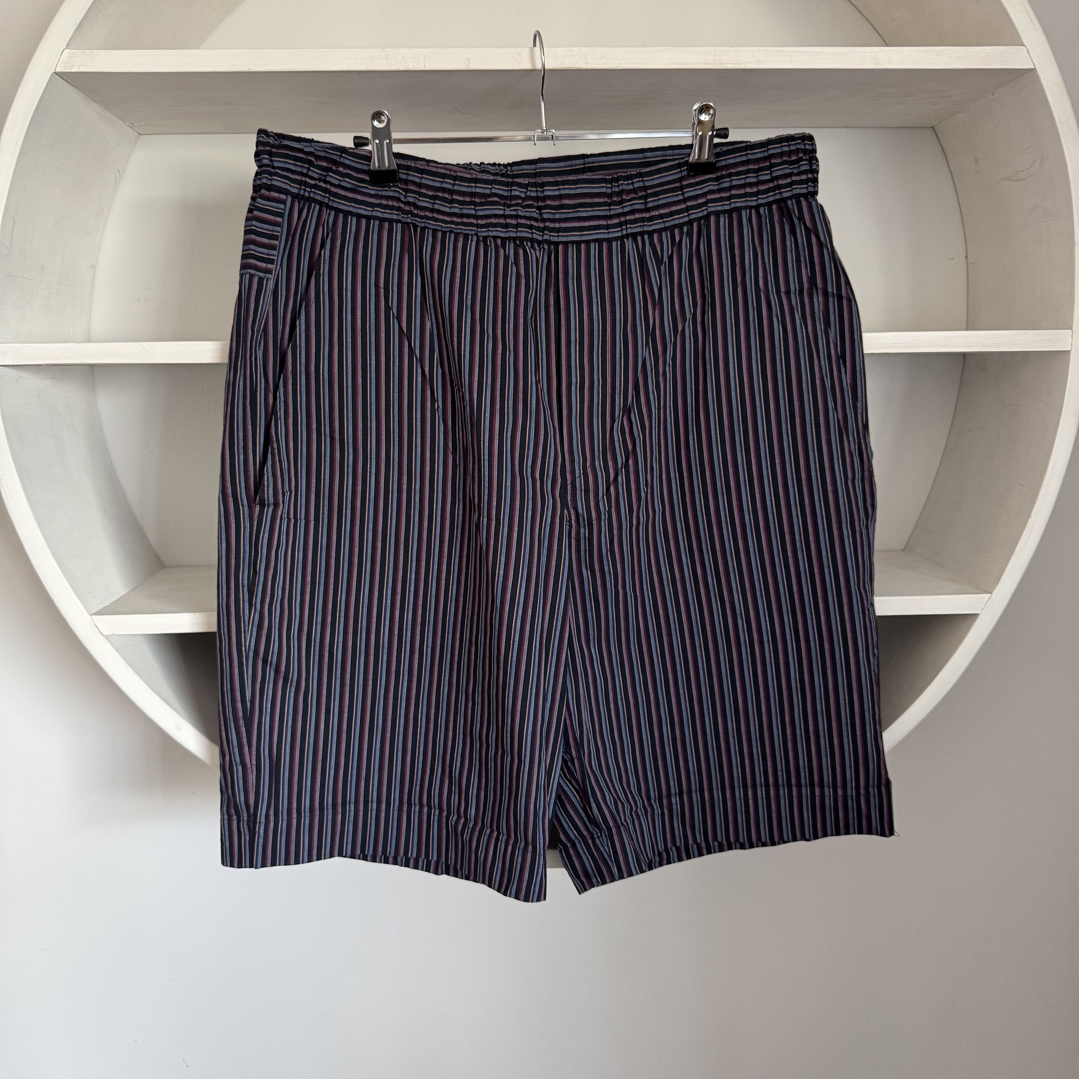 Isabel Marant Men's Isabel Marant Stripped Tayan Shorts XL Size US 36 / EU 52 - 1 Thumbnail